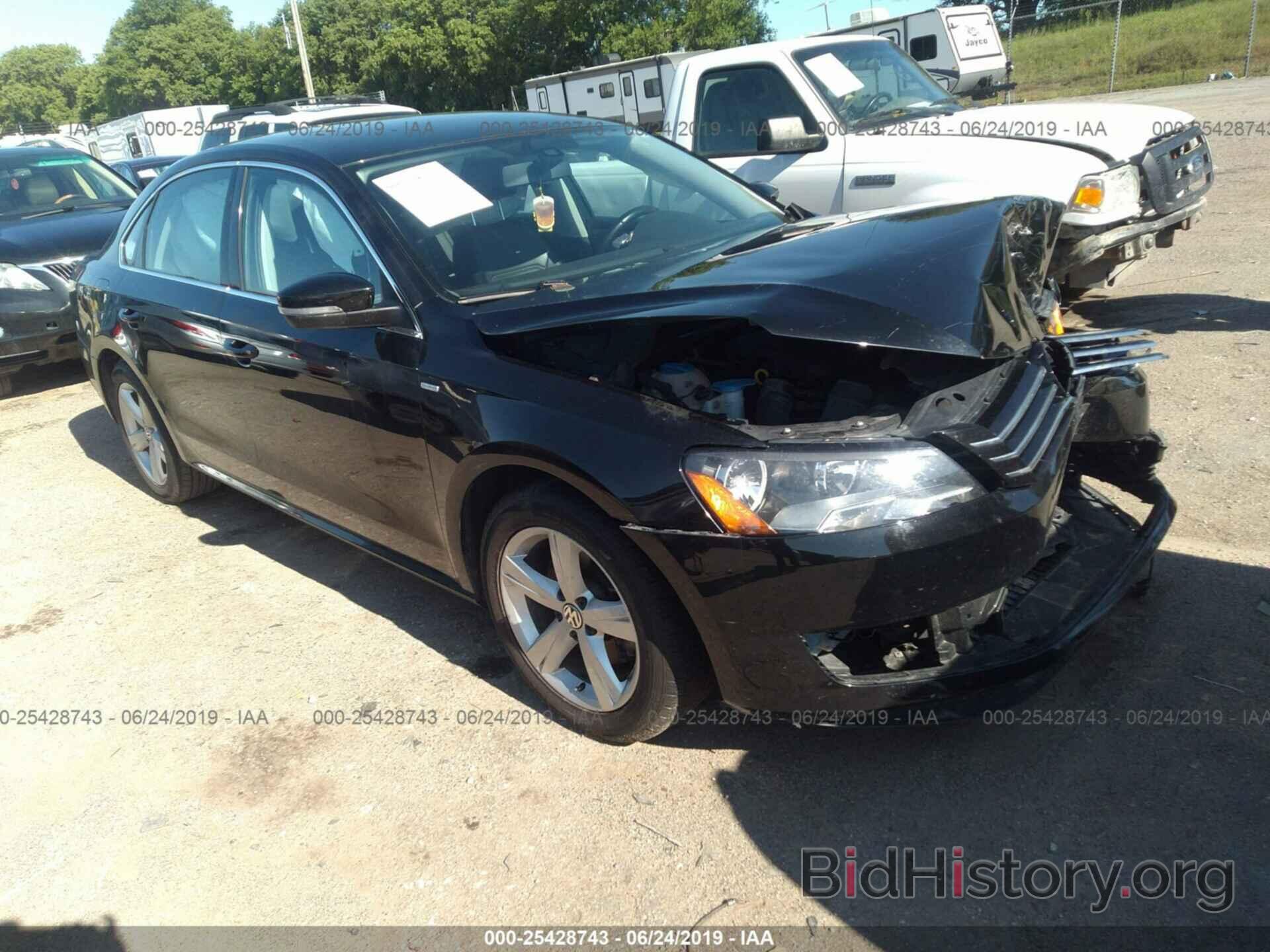 Photo 1VWAS7A32EC038218 - VOLKSWAGEN PASSAT 2014