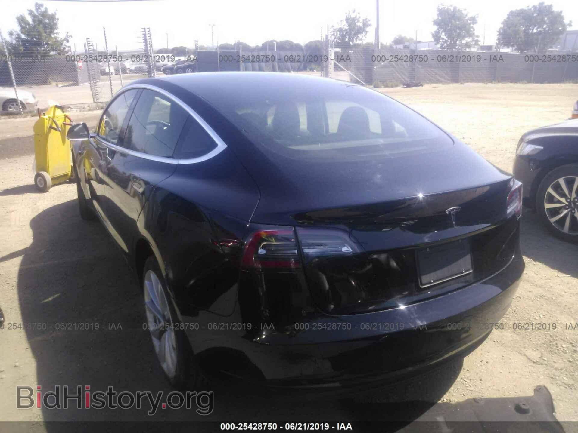 2019 TESLA MODEL 3 - VIN: 5YJ3E1EA0KF300485 - Фото 3