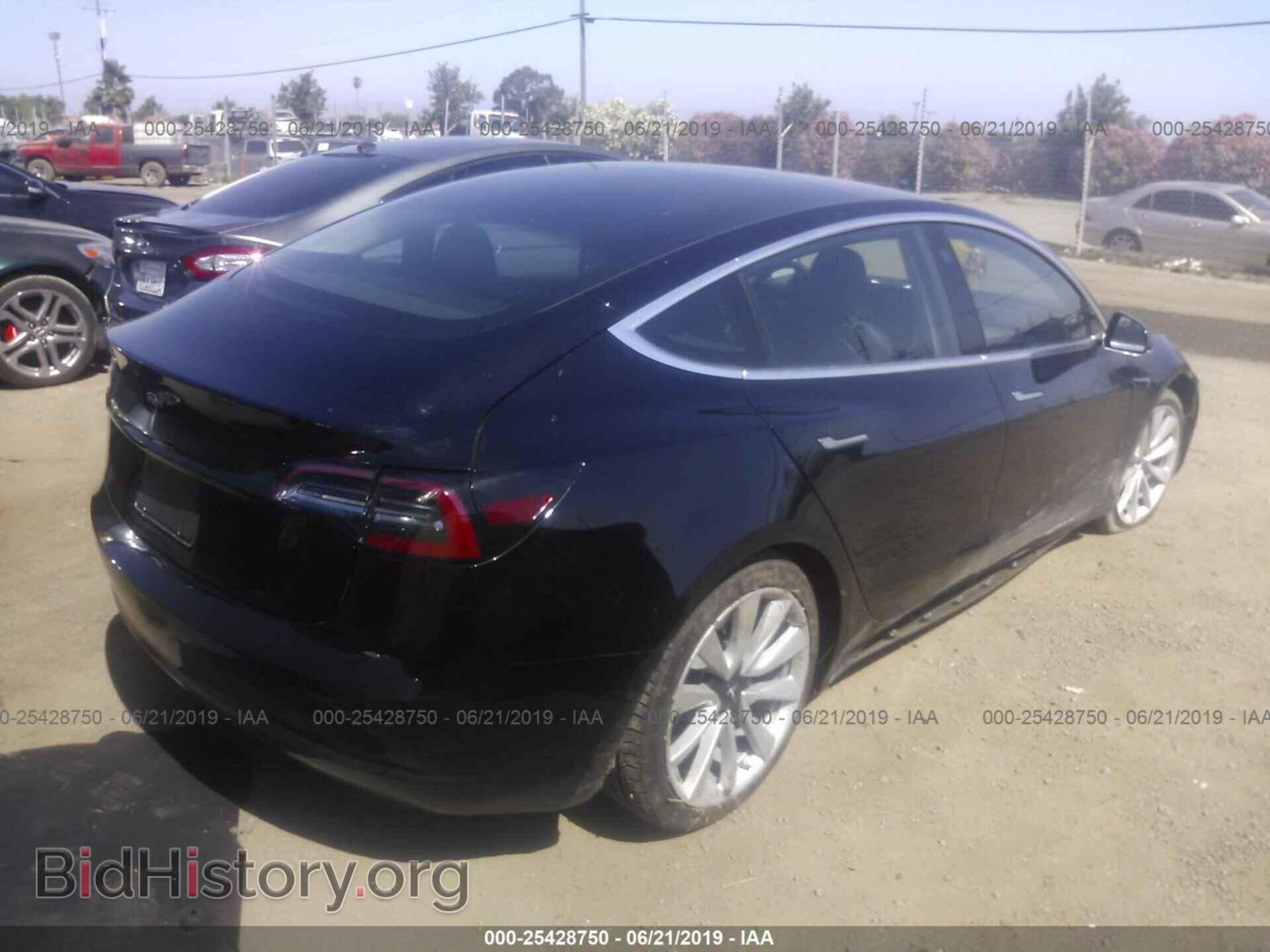 2019 TESLA MODEL 3 - VIN: 5YJ3E1EA0KF300485 - Фото 4