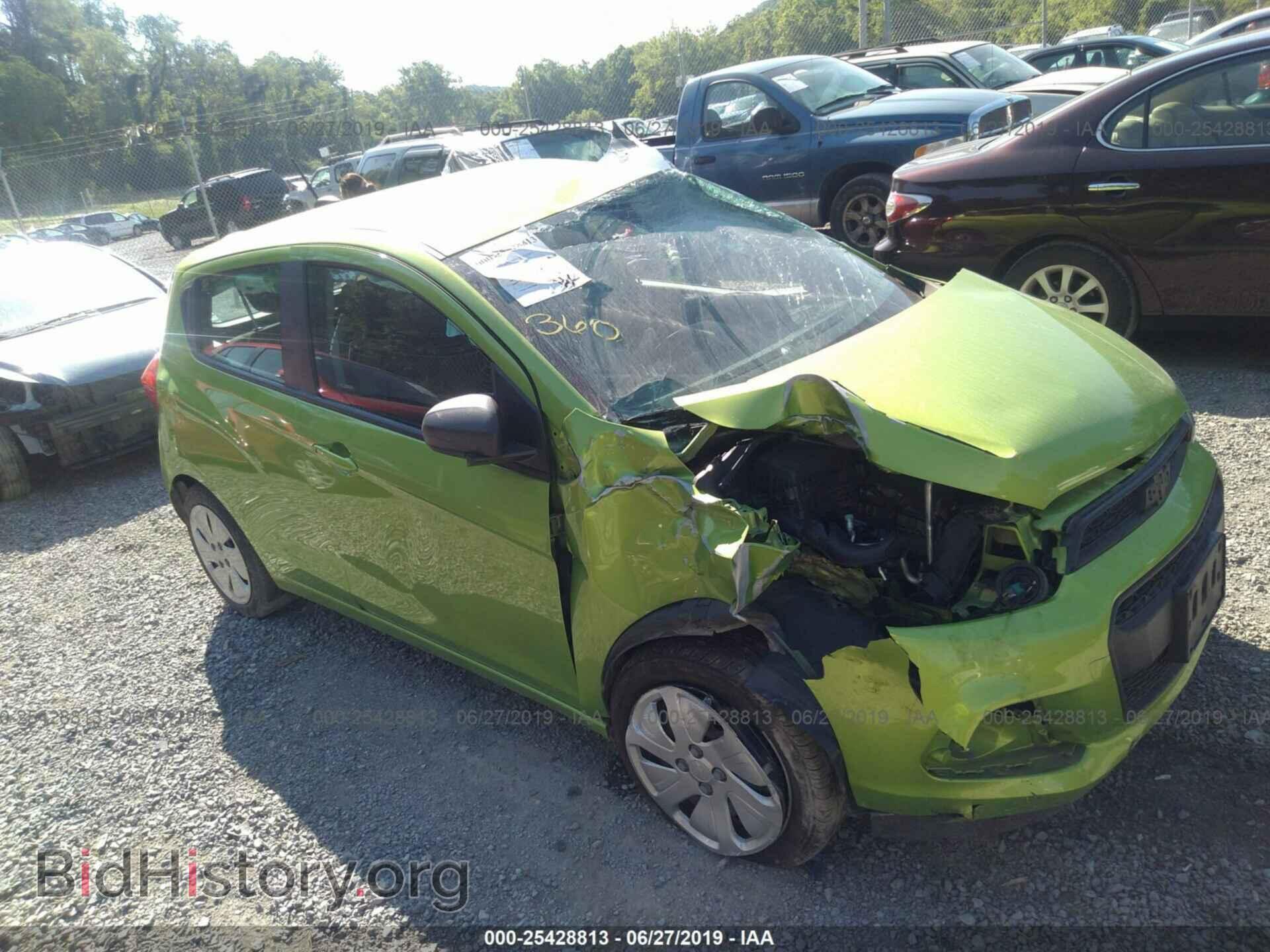 Photo KL8CB6SA9GC577899 - CHEVROLET SPARK 2016