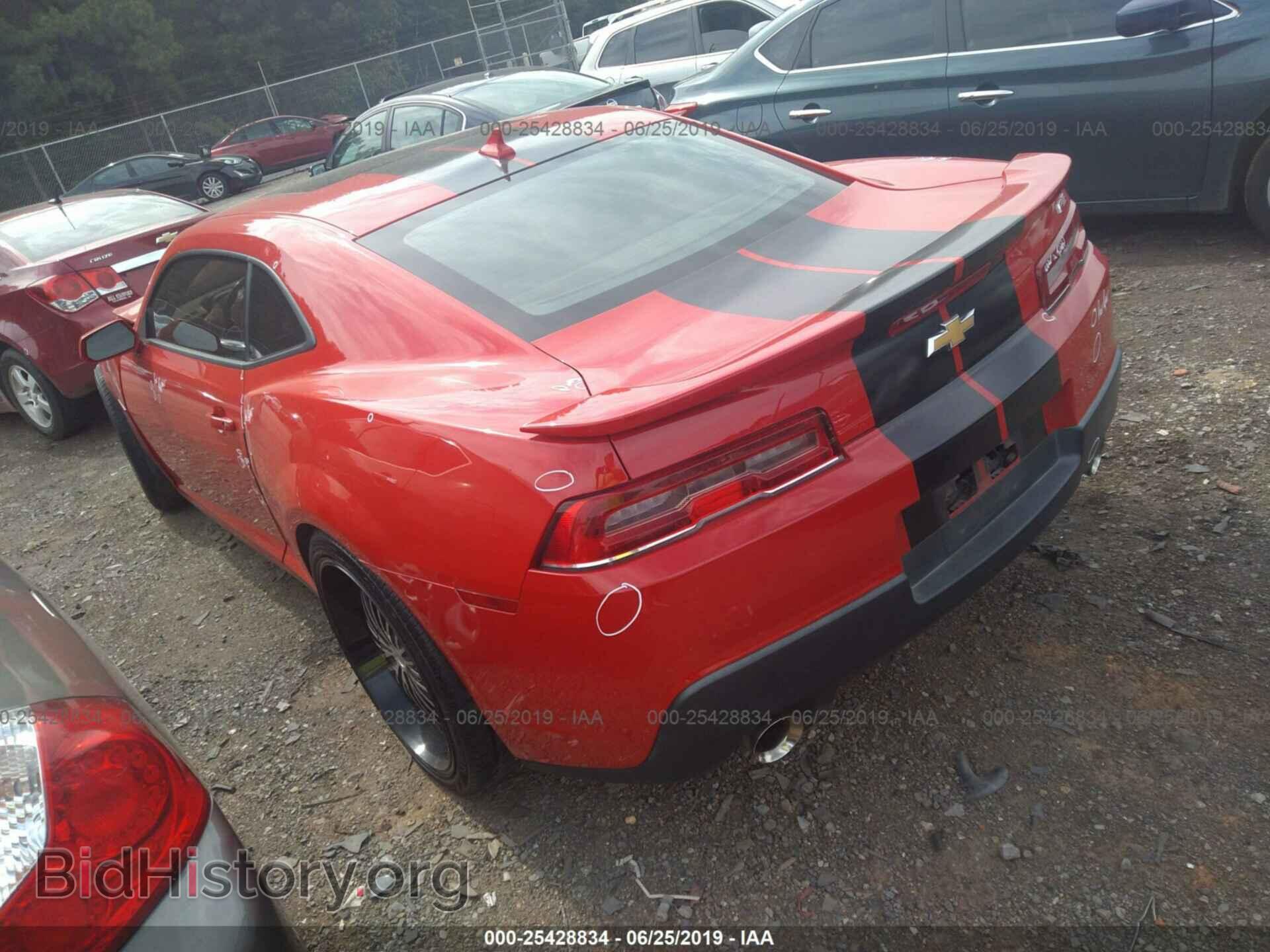 2014 CHEVROLET CAMARO - VIN: 2G1FB1E32E9146337 - Фото 3