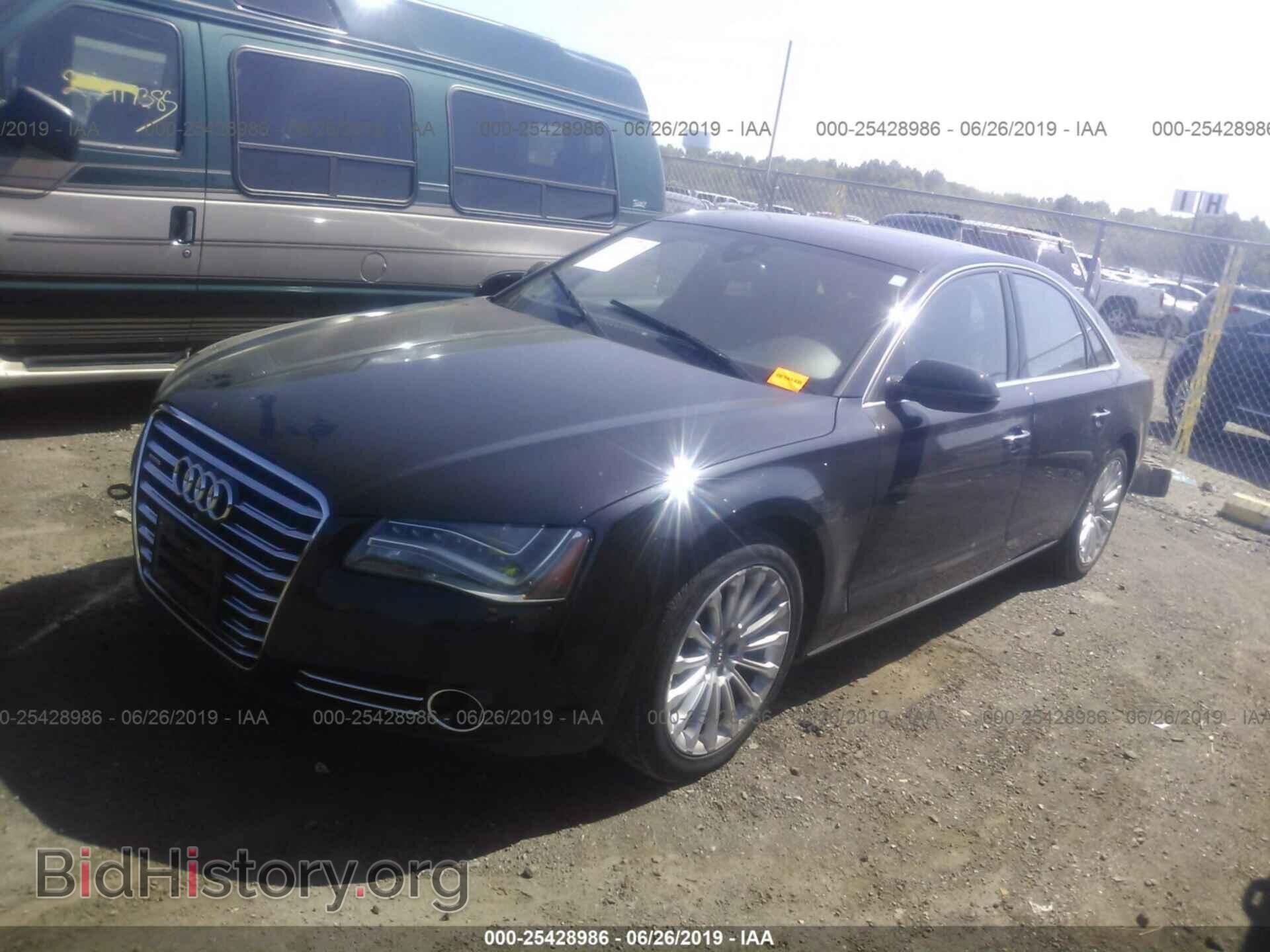 2014 AUDI A8 - VIN: WAUA2AFD4EN013517 - Фото 2