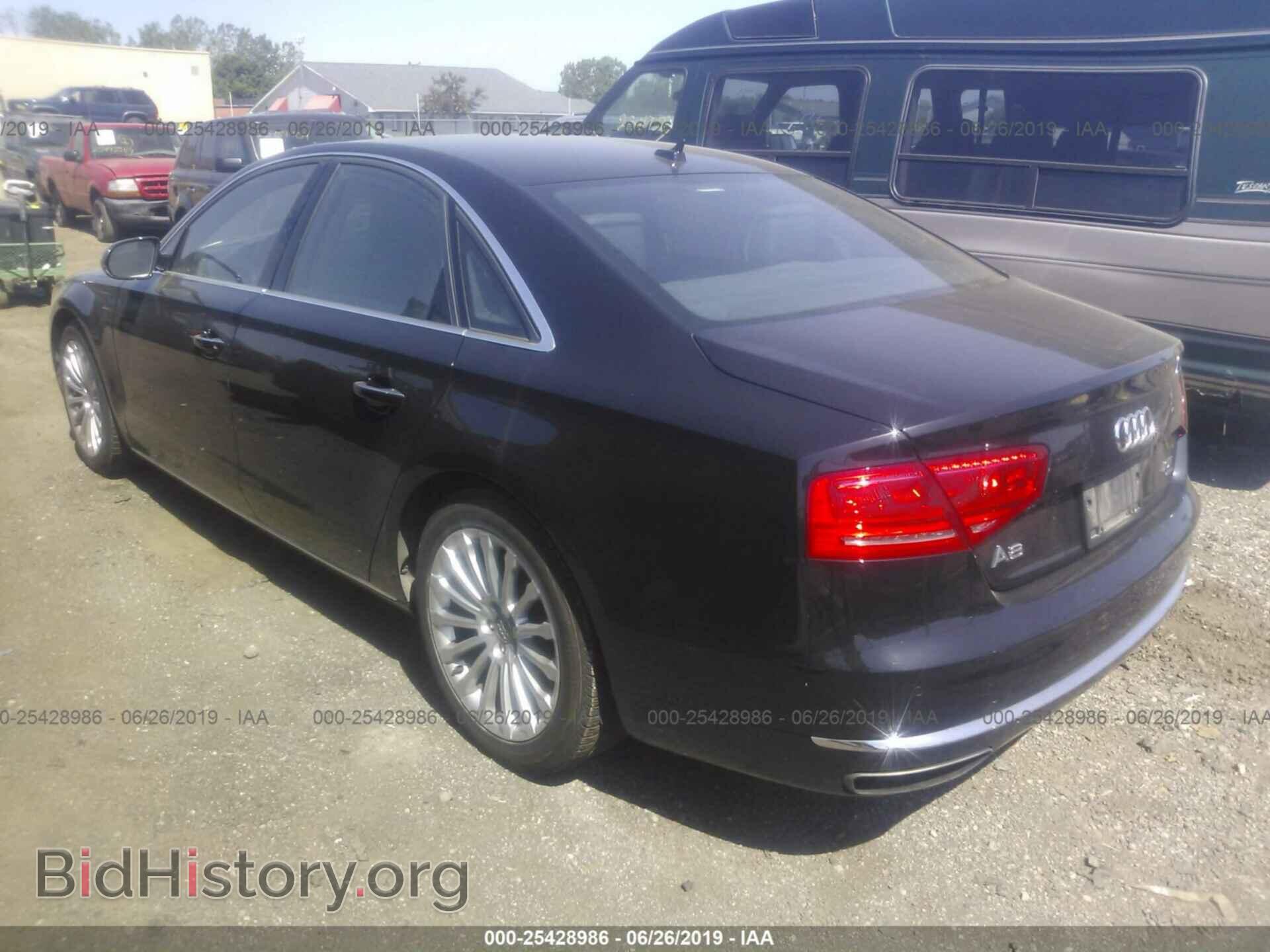 2014 AUDI A8 - VIN: WAUA2AFD4EN013517 - Фото 3