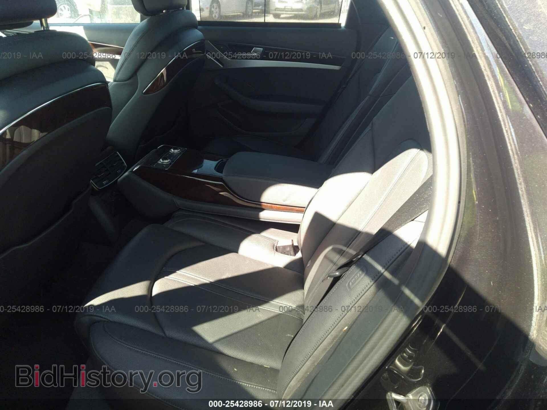 2014 AUDI A8 - VIN: WAUA2AFD4EN013517 - Фото 8