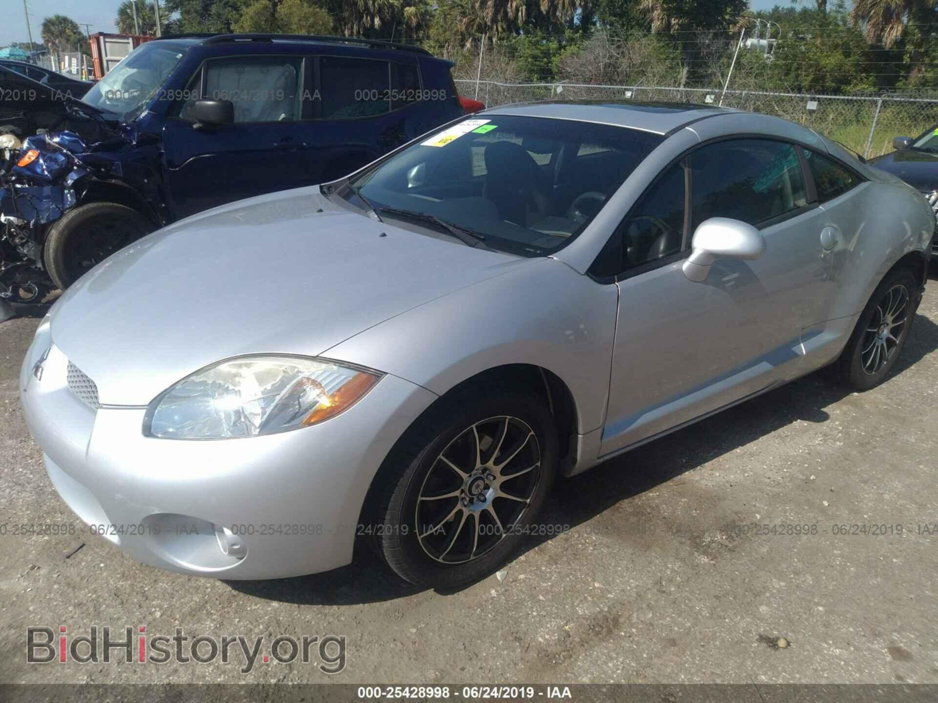 2007 MITSUBISHI ECLIPSE - VIN: 4A3AK64F97E067125 - Фото 2