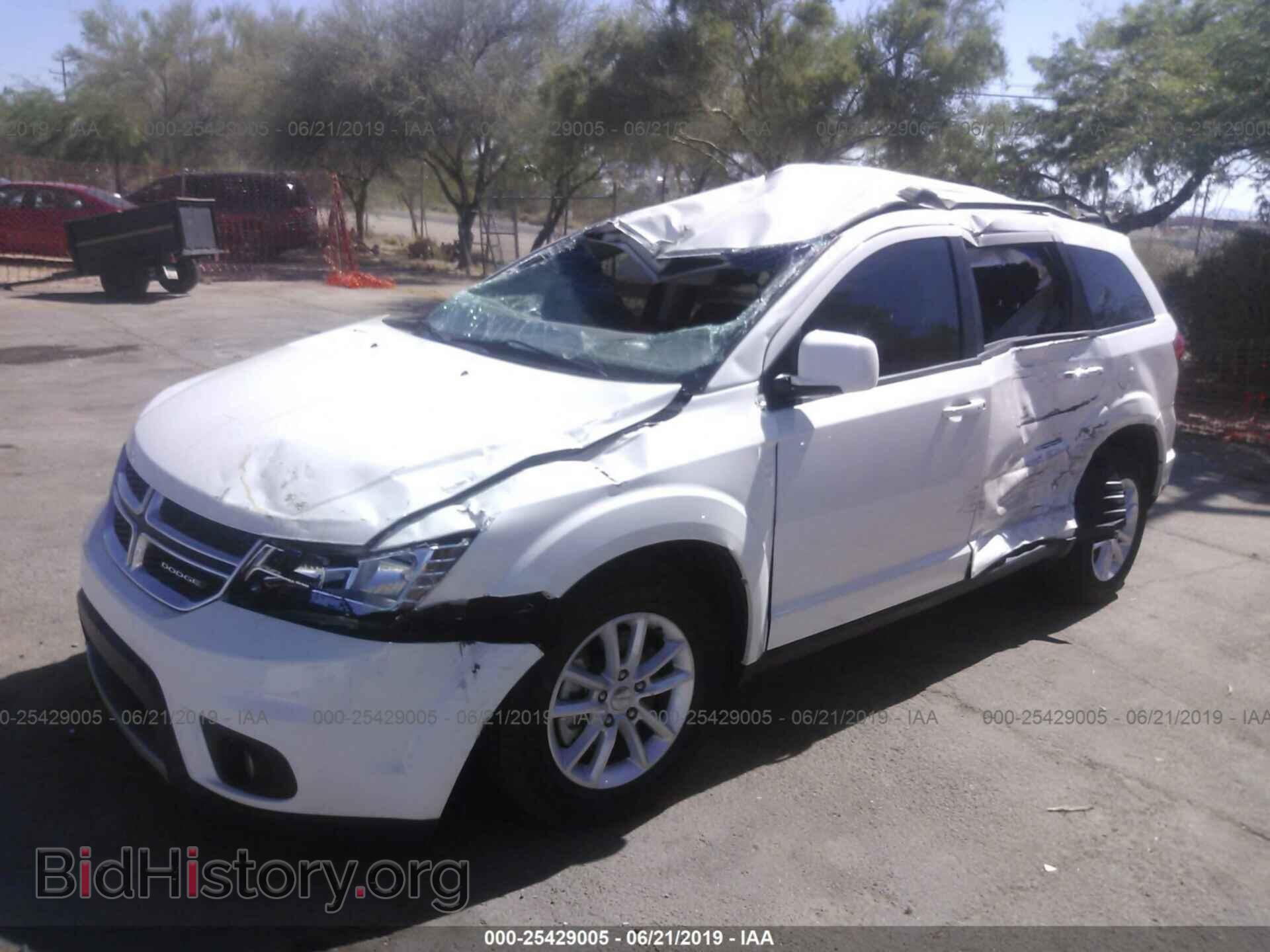 2014 DODGE JOURNEY - VIN: 3C4PDCBB4ET174294 - Фото 2