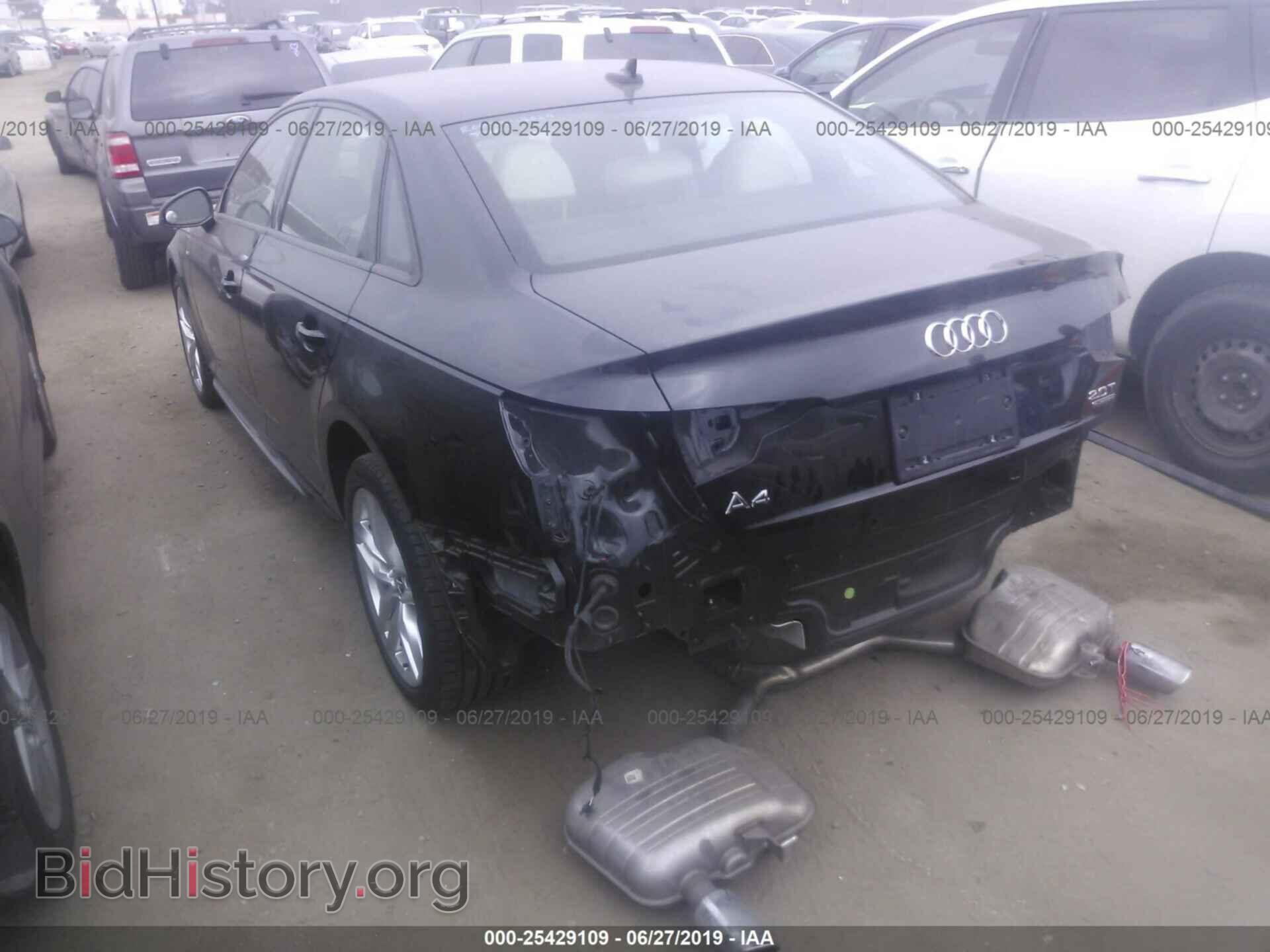 2017 AUDI A4 - VIN: WAUDNAF40HN040920 - Фото 3