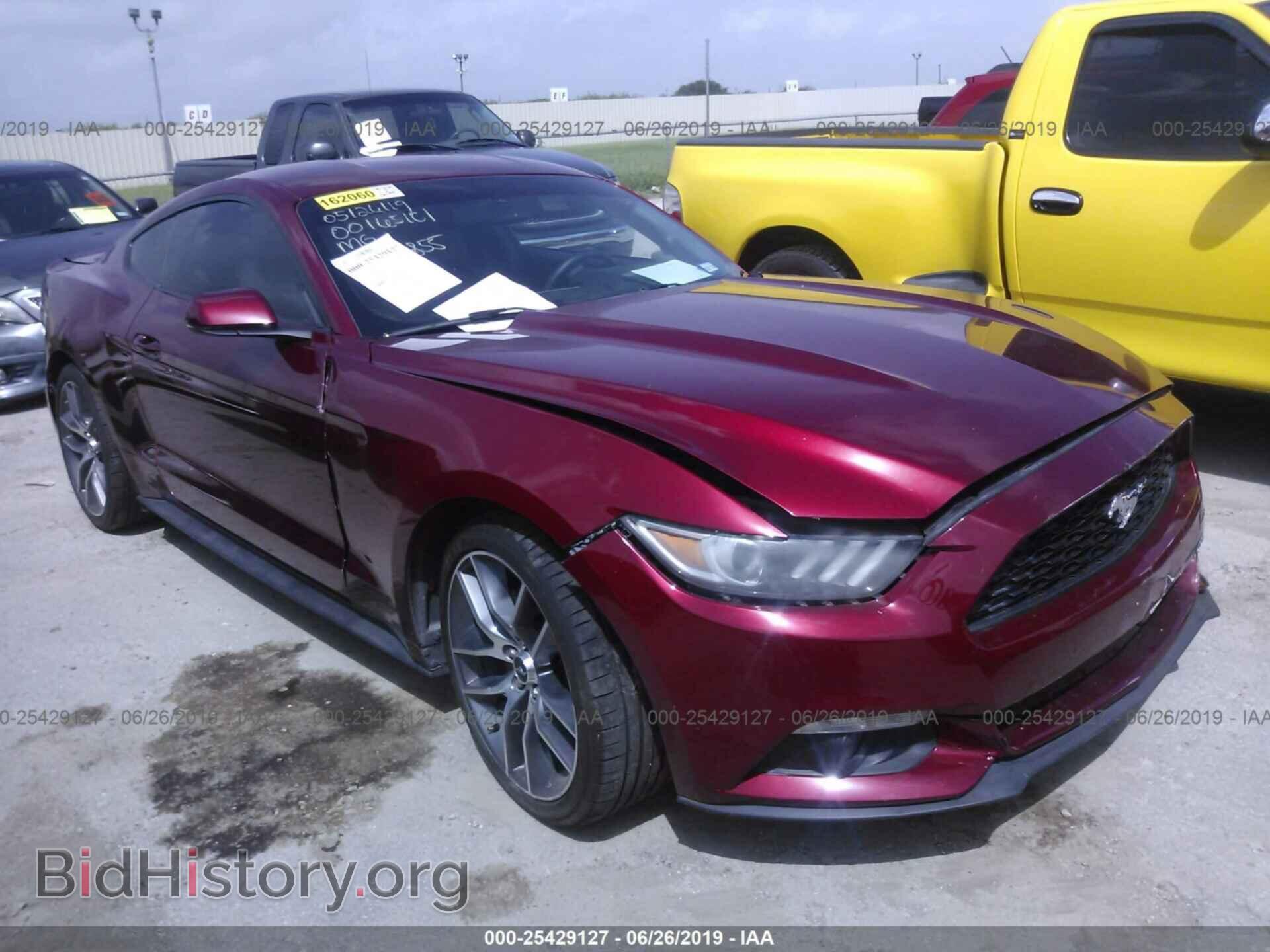 Фотография 1FA6P8TH3F5349855 - FORD MUSTANG 2015