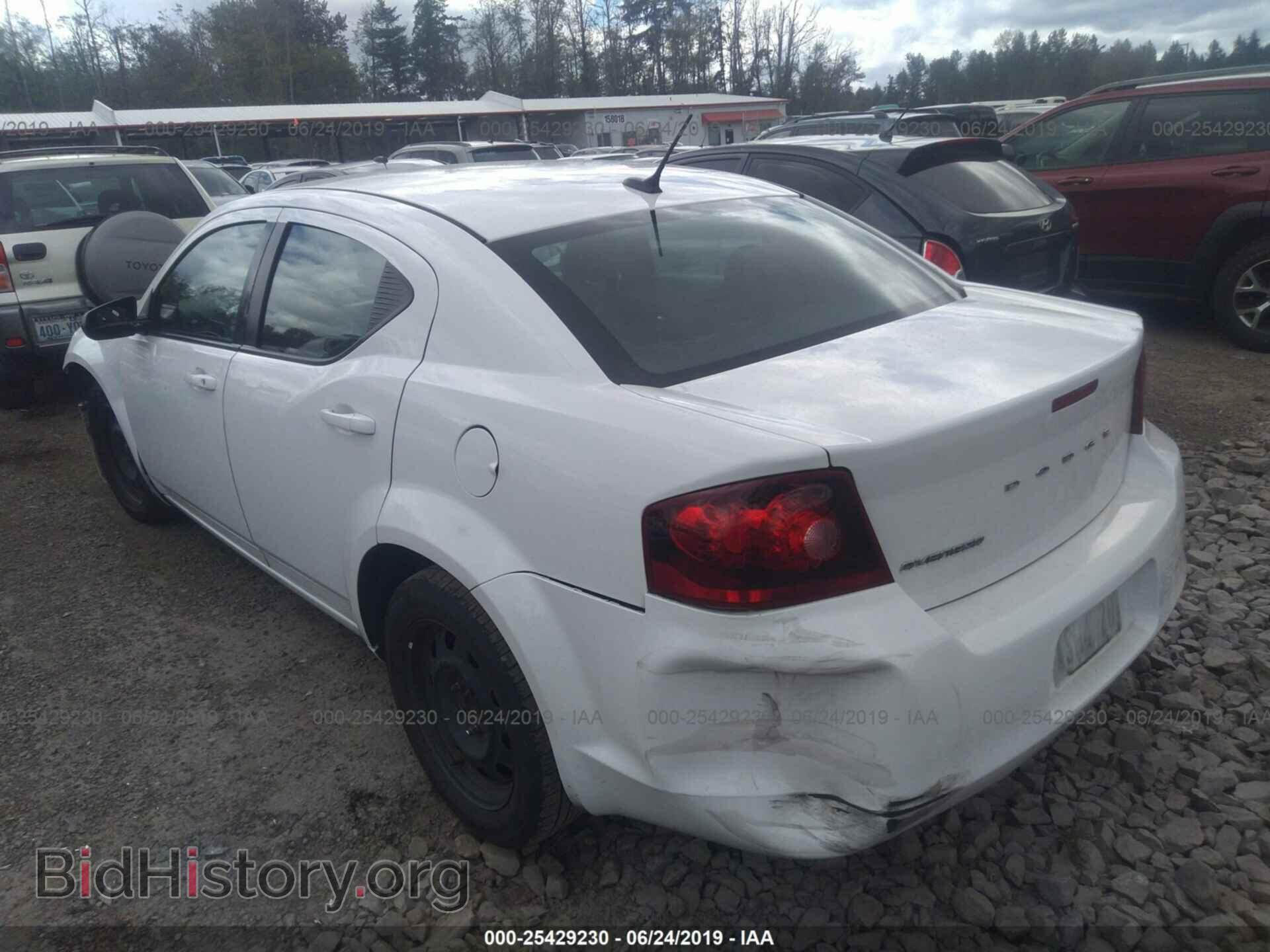 2013 DODGE AVENGER - VIN: 1C3CDZABXDN742182 - Фото 3