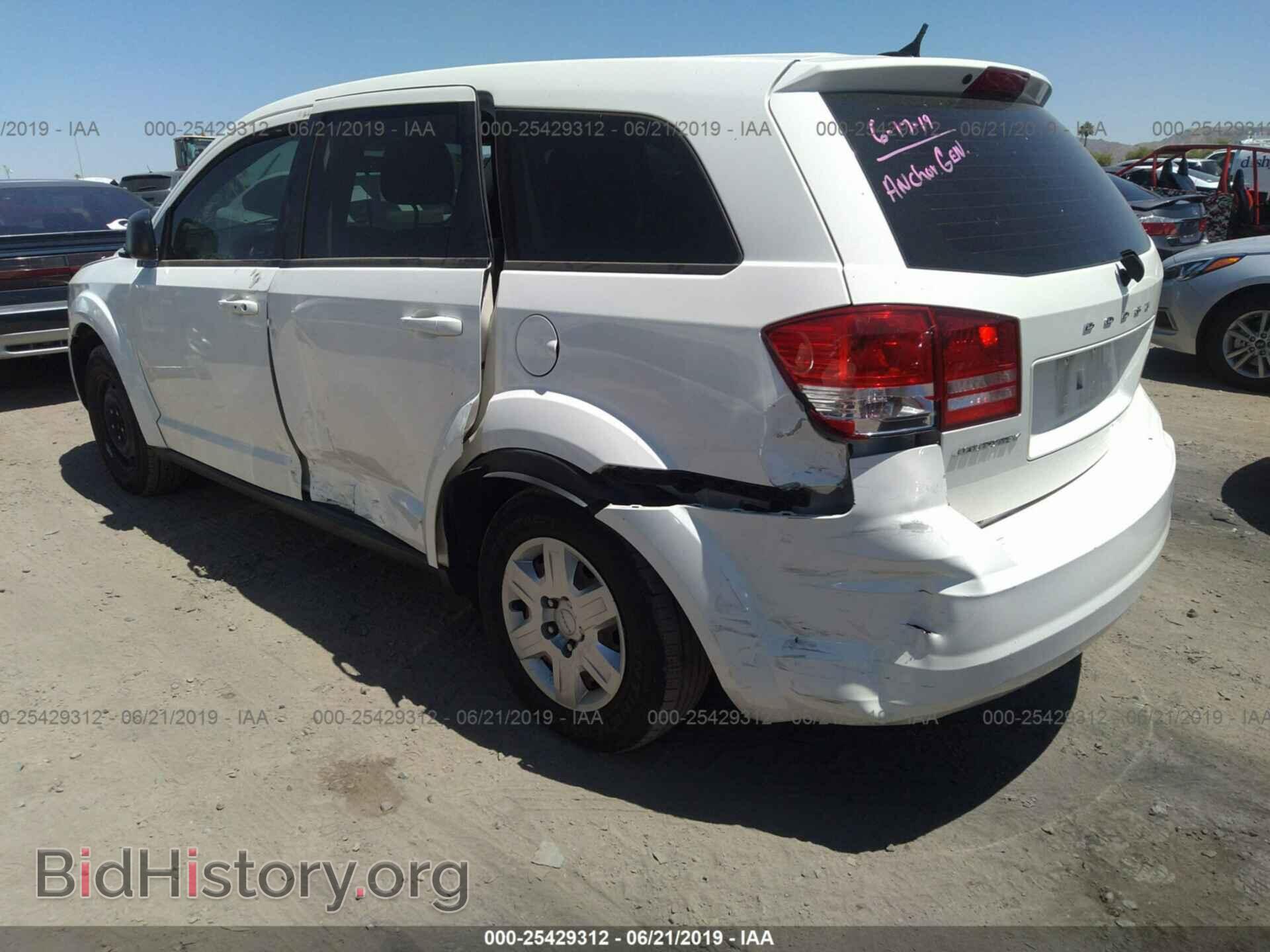 2012 DODGE JOURNEY - VIN: 3C4PDCAB9CT204016 - Фото 3