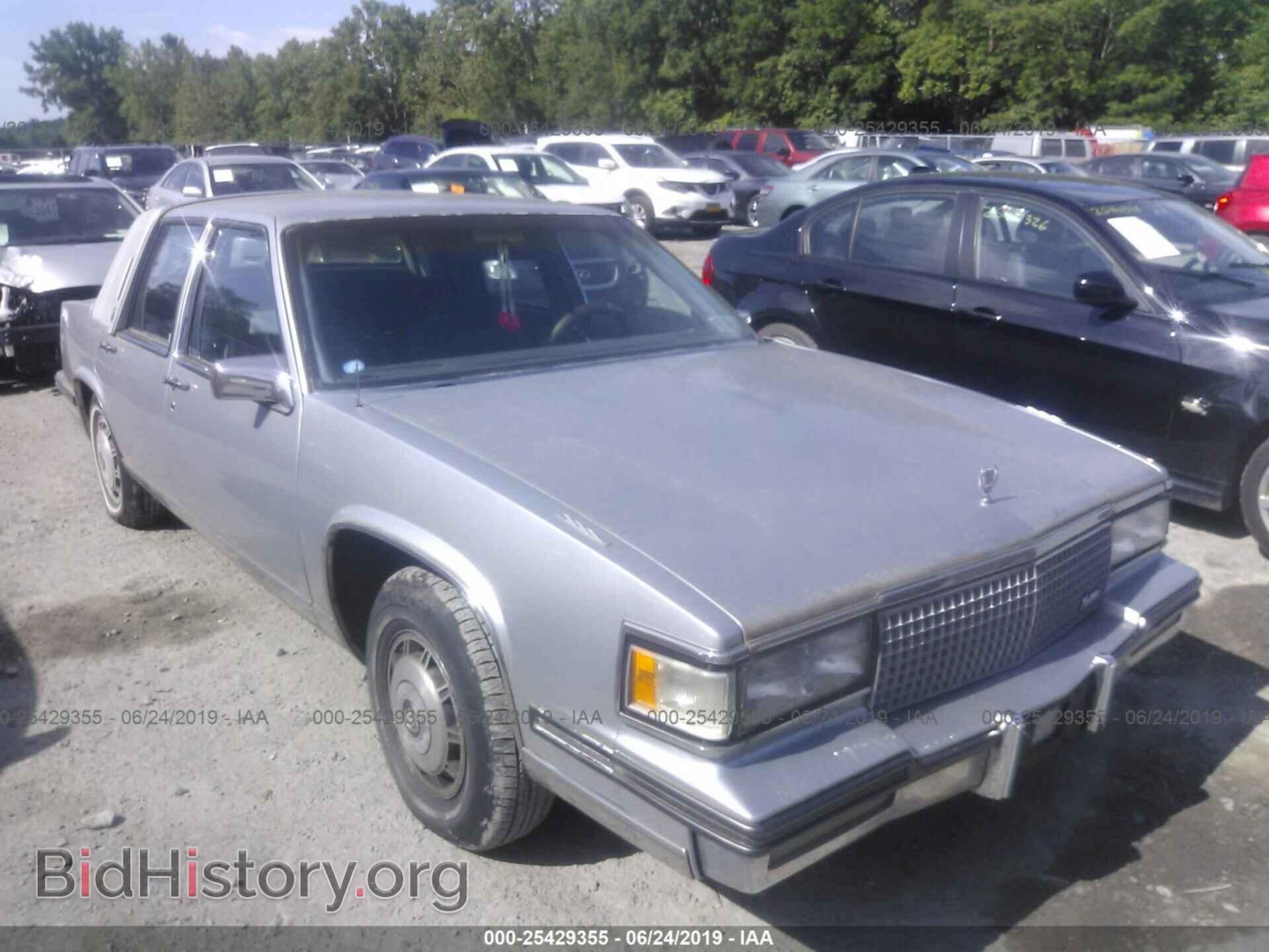 Photo 1G6CD5186H4263491 - CADILLAC DEVILLE 1987