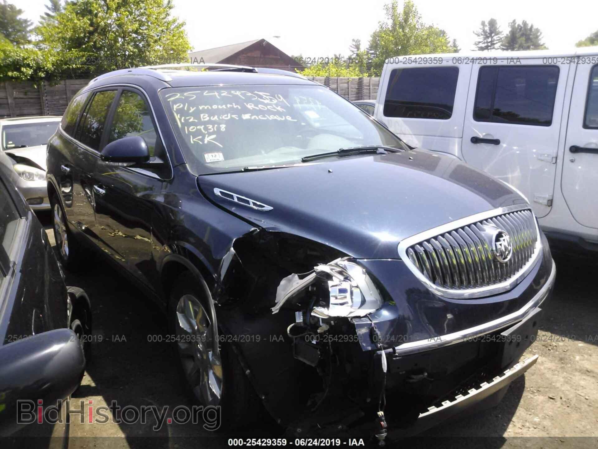 Фотография 5GAKVDED2CJ241202 - BUICK ENCLAVE 2012
