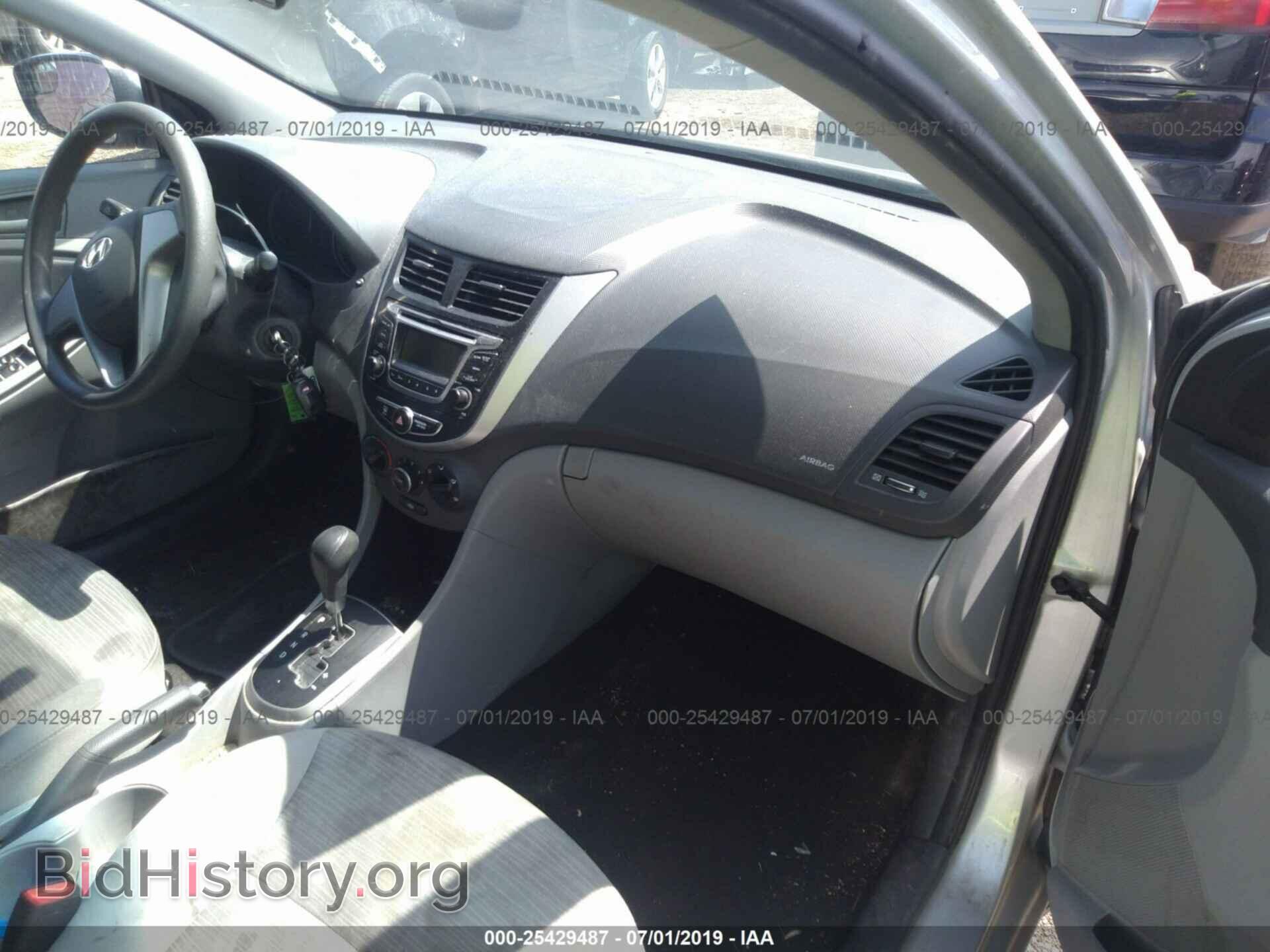2015 HYUNDAI ACCENT - VIN: KMHCT4AE4FU930972 - Фото 5