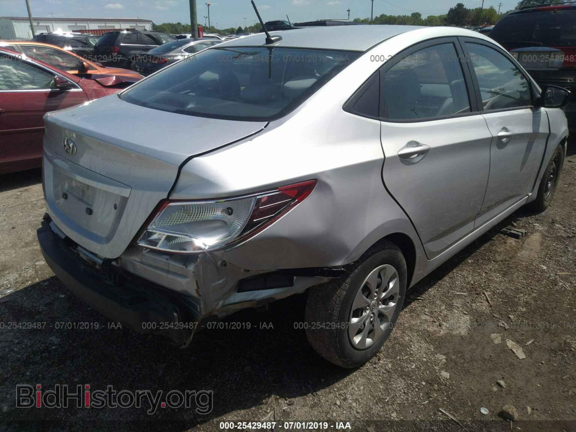 2015 HYUNDAI ACCENT - VIN: KMHCT4AE4FU930972 - Фото 6