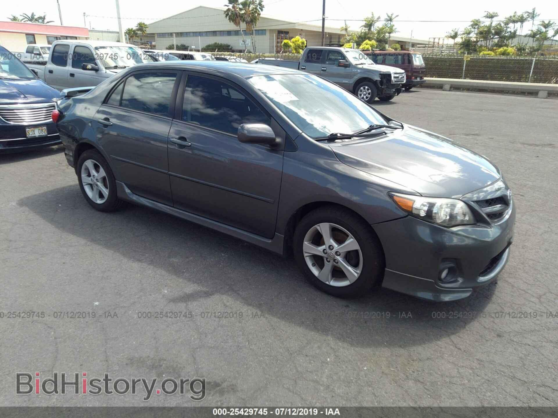 Photo 2T1BU4EE3CC863992 - TOYOTA COROLLA 2012
