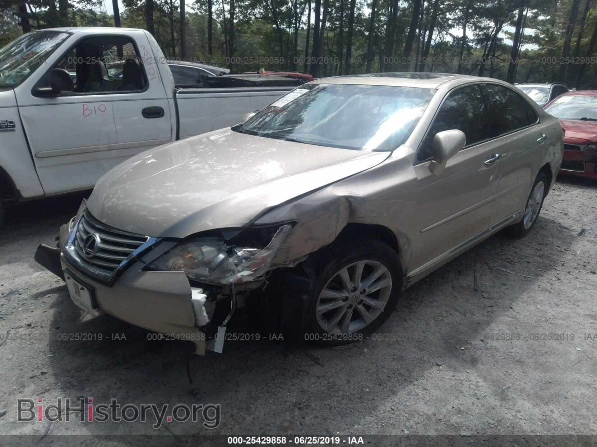 2012 LEXUS ES - VIN: JTHBK1EG2C2480340 - Photo 2