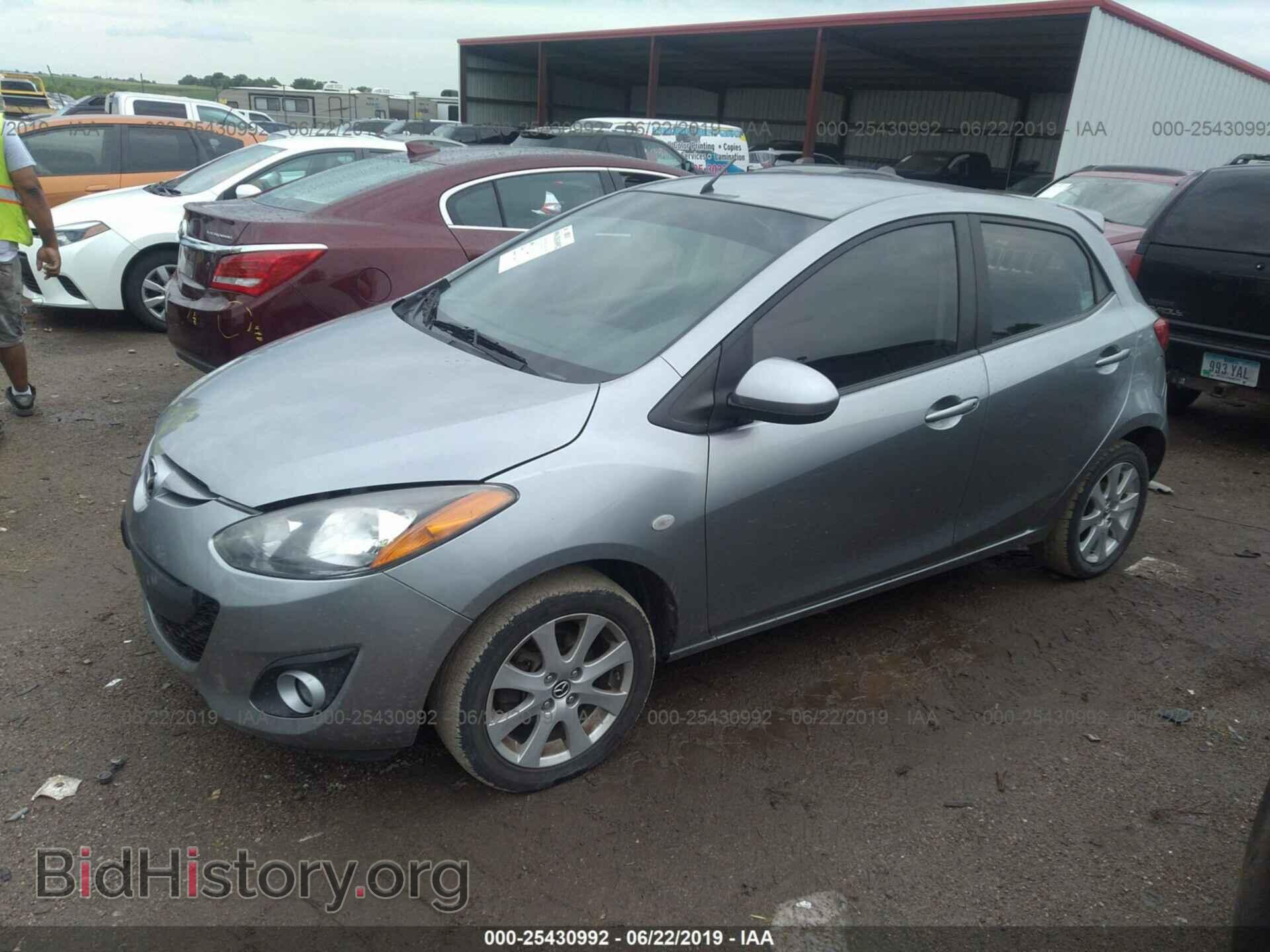 2013 MAZDA MAZDA2 - VIN: JM1DE1LY1D0161375 - Фото 2