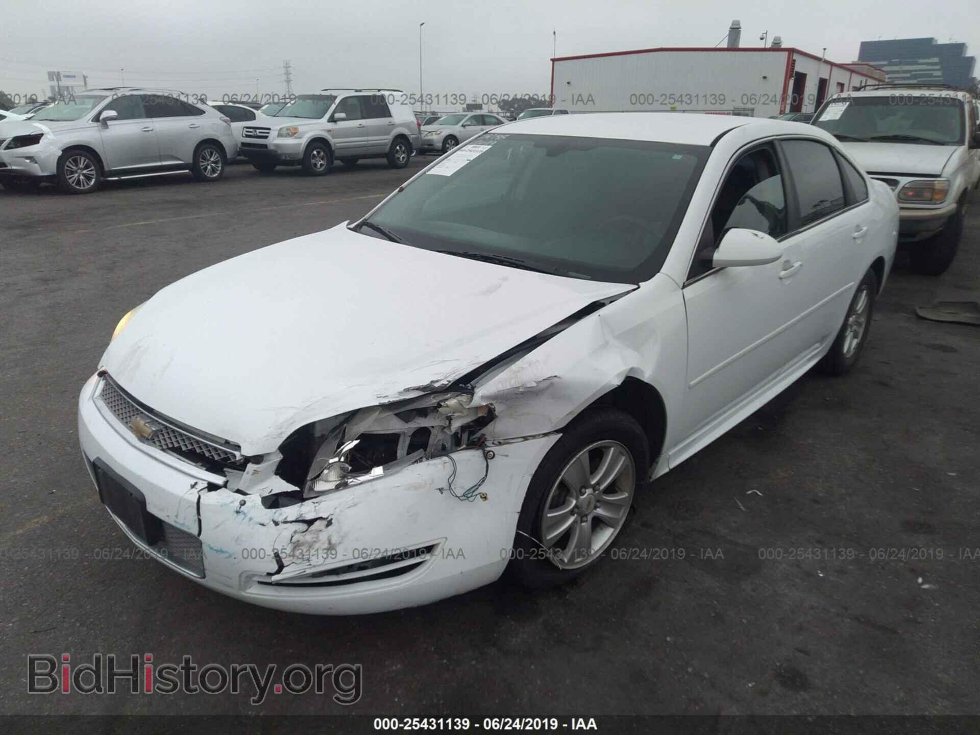 2013 CHEVROLET IMPALA - VIN: 2G1WF5E33D1236833 - Фото 2