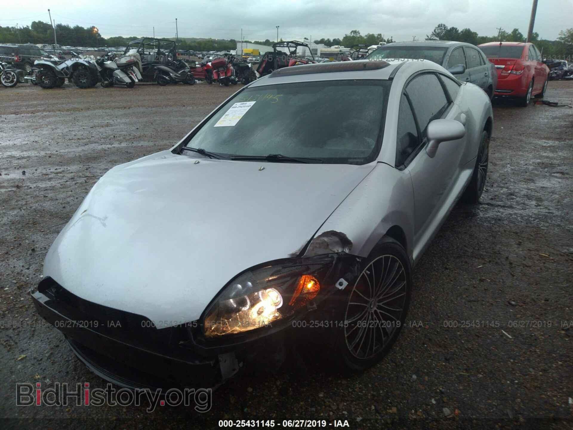 2007 MITSUBISHI ECLIPSE - VIN: 4A3AK24F67E036312 - Photo 2