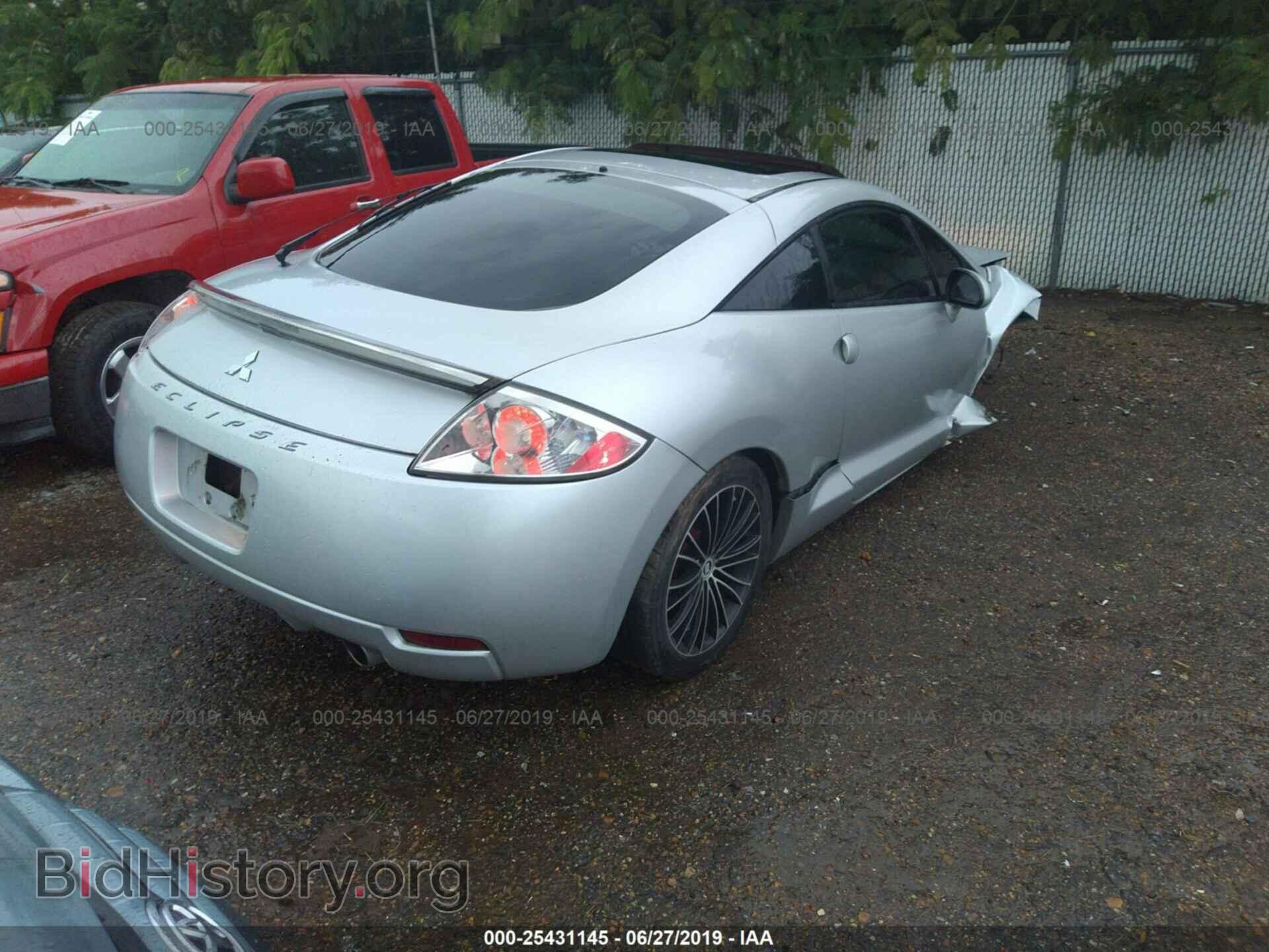 2007 MITSUBISHI ECLIPSE - VIN: 4A3AK24F67E036312 - Photo 4