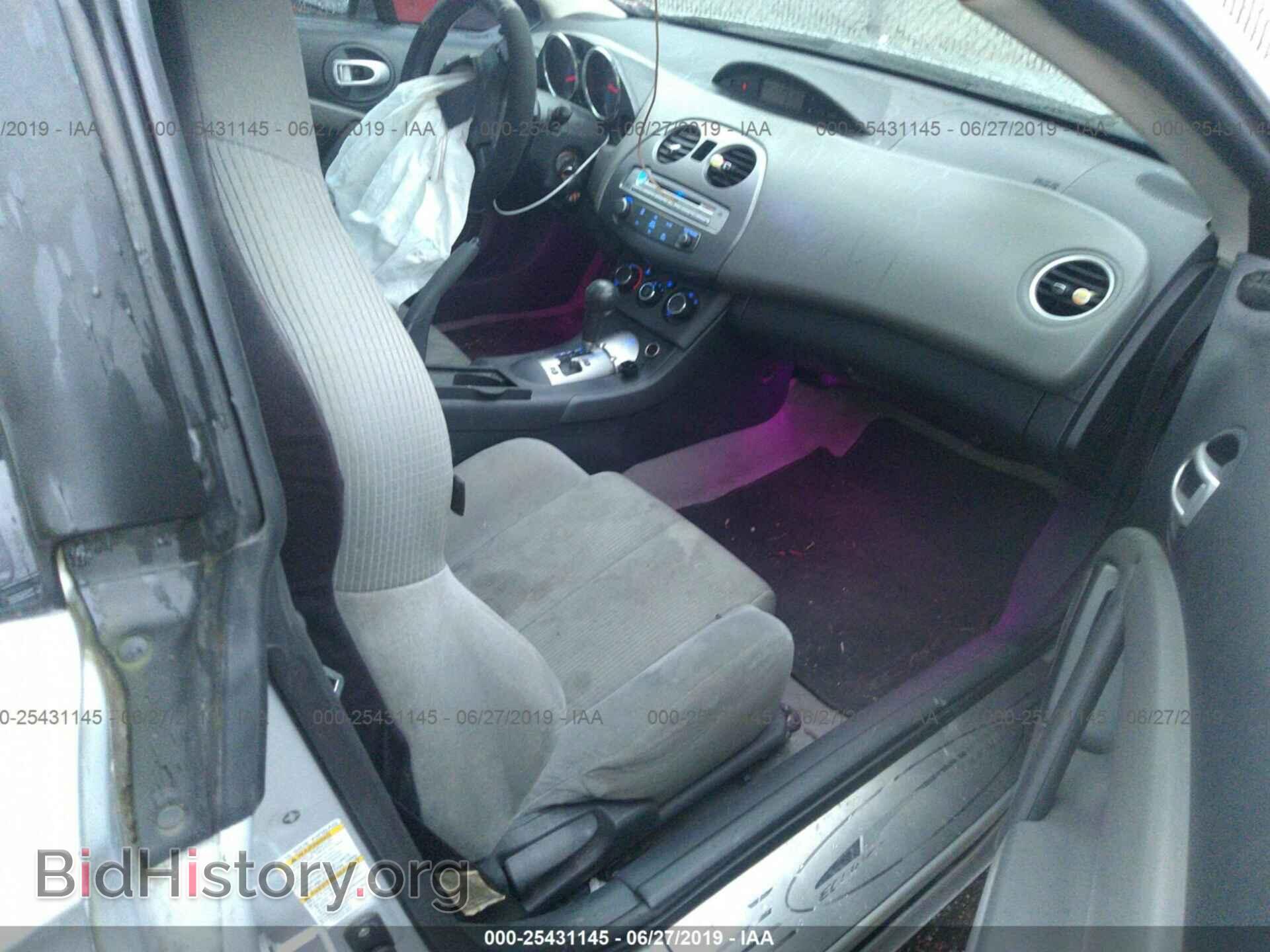 2007 MITSUBISHI ECLIPSE - VIN: 4A3AK24F67E036312 - Photo 5
