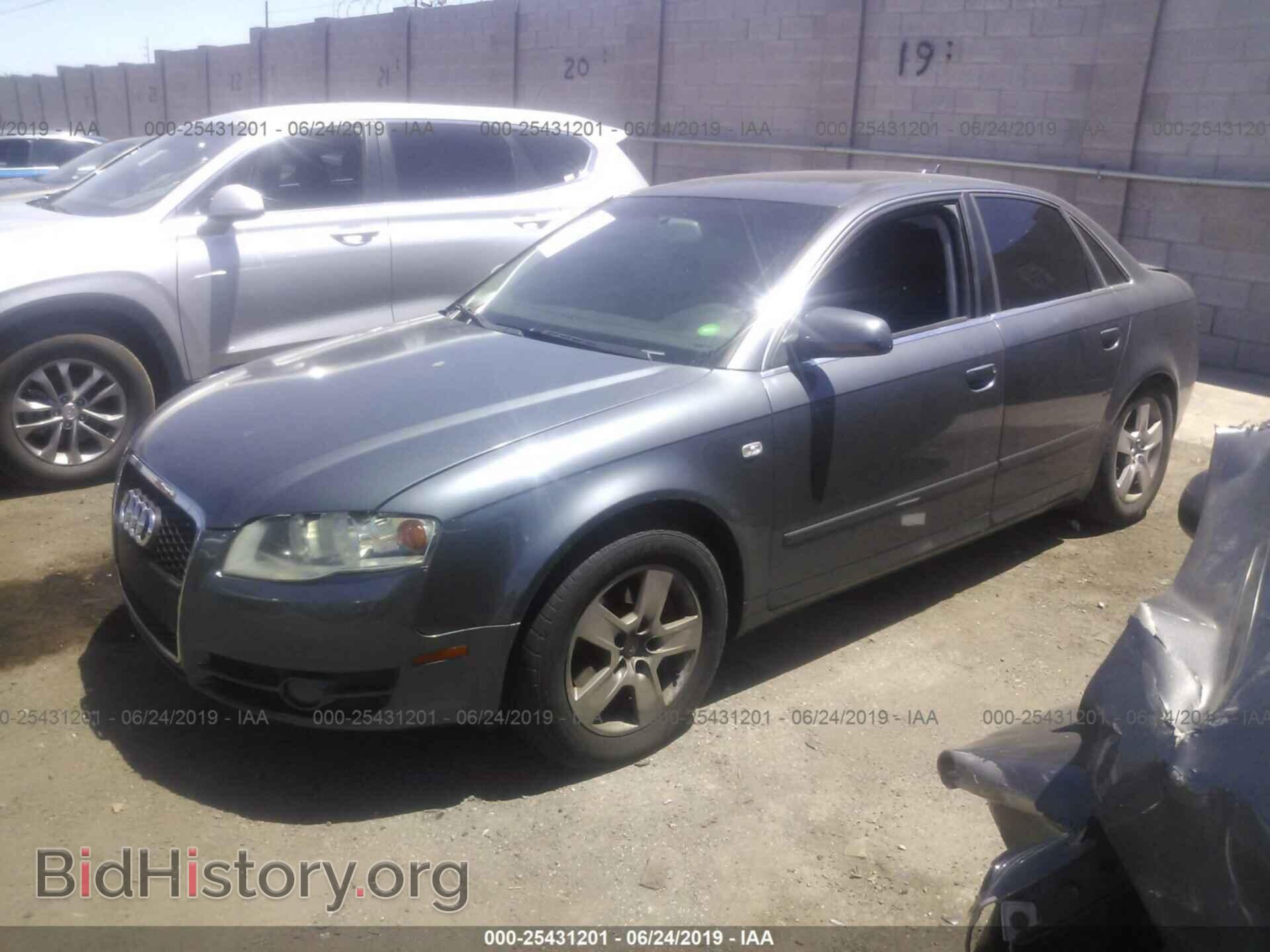 2006 AUDI A4 - VIN: WAUAF78E96A186424 - Фото 2