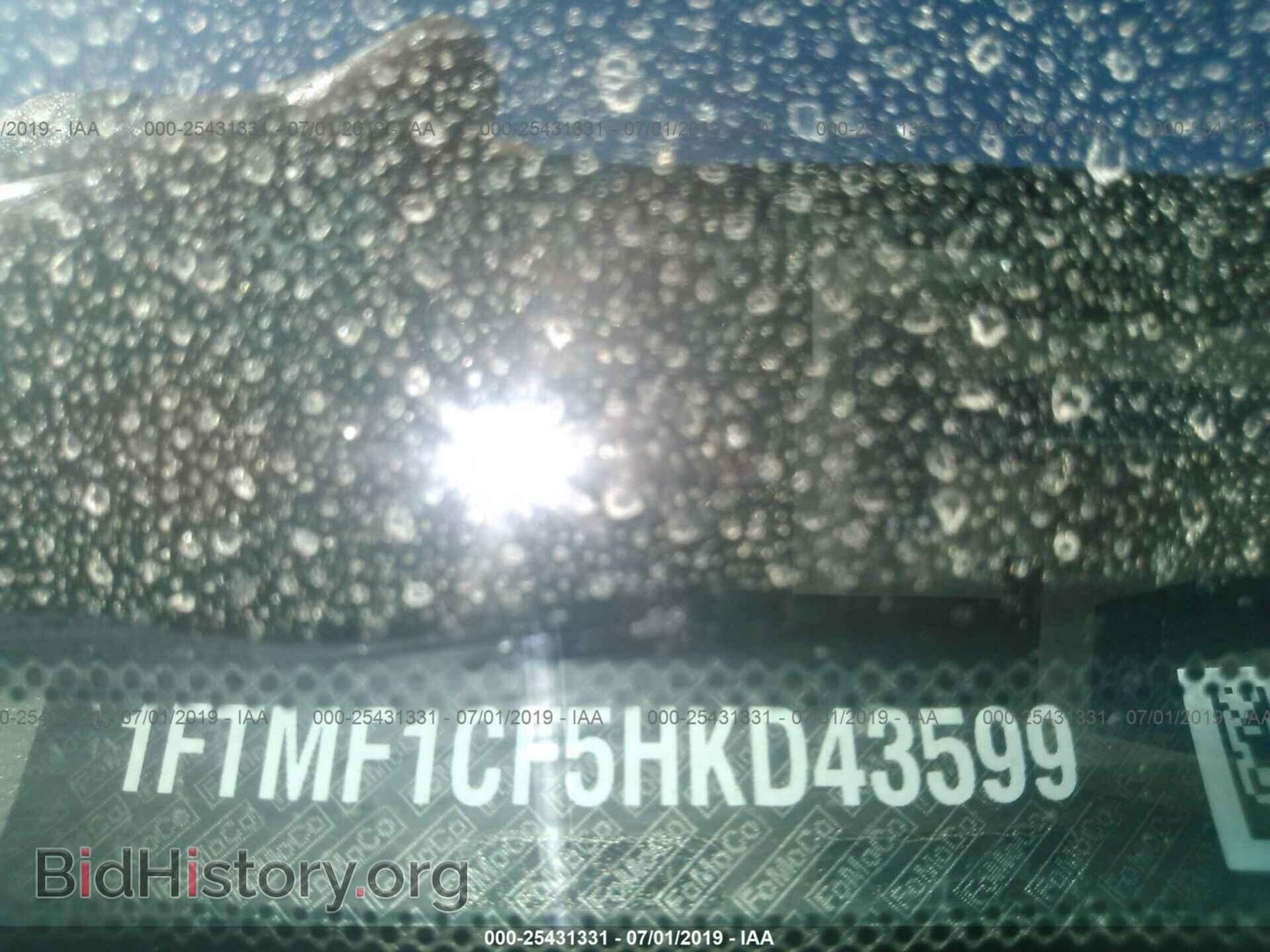 2017 FORD F150 - VIN: 1FTMF1CF5HKD43599 - Фото 9