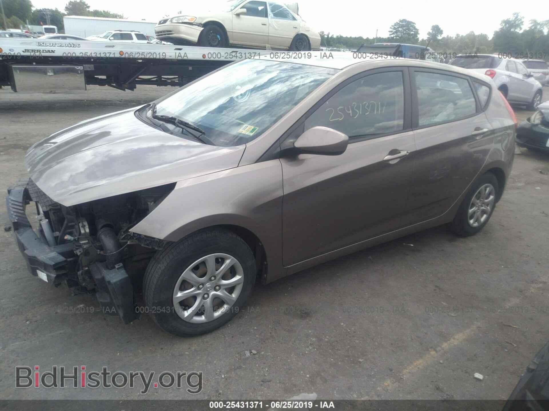 2013 HYUNDAI ACCENT - VIN: KMHCT5AE3DU080240 - Фото 2