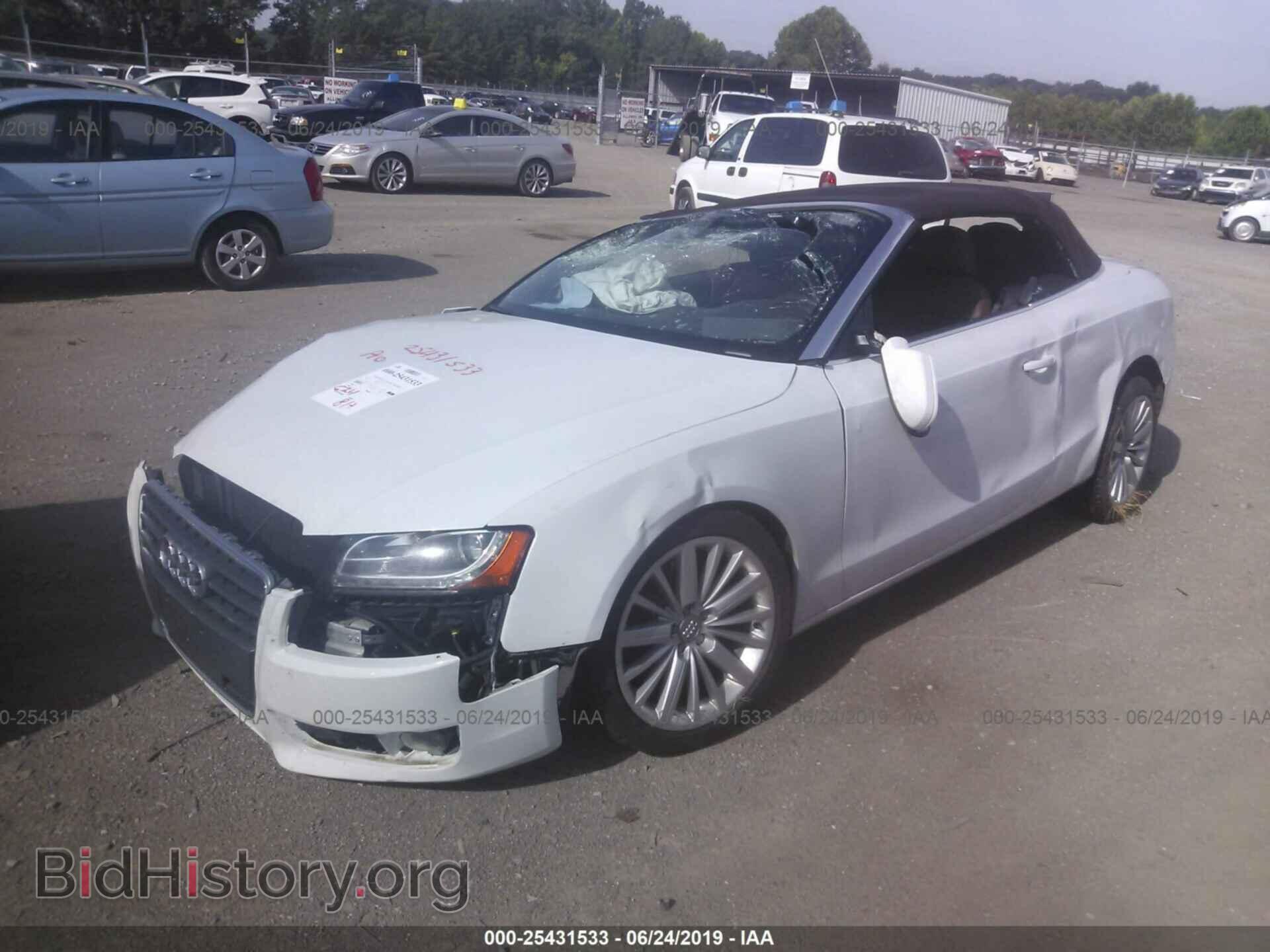 2012 AUDI A5 - VIN: WAULFAFH0CN006576 - Photo 2