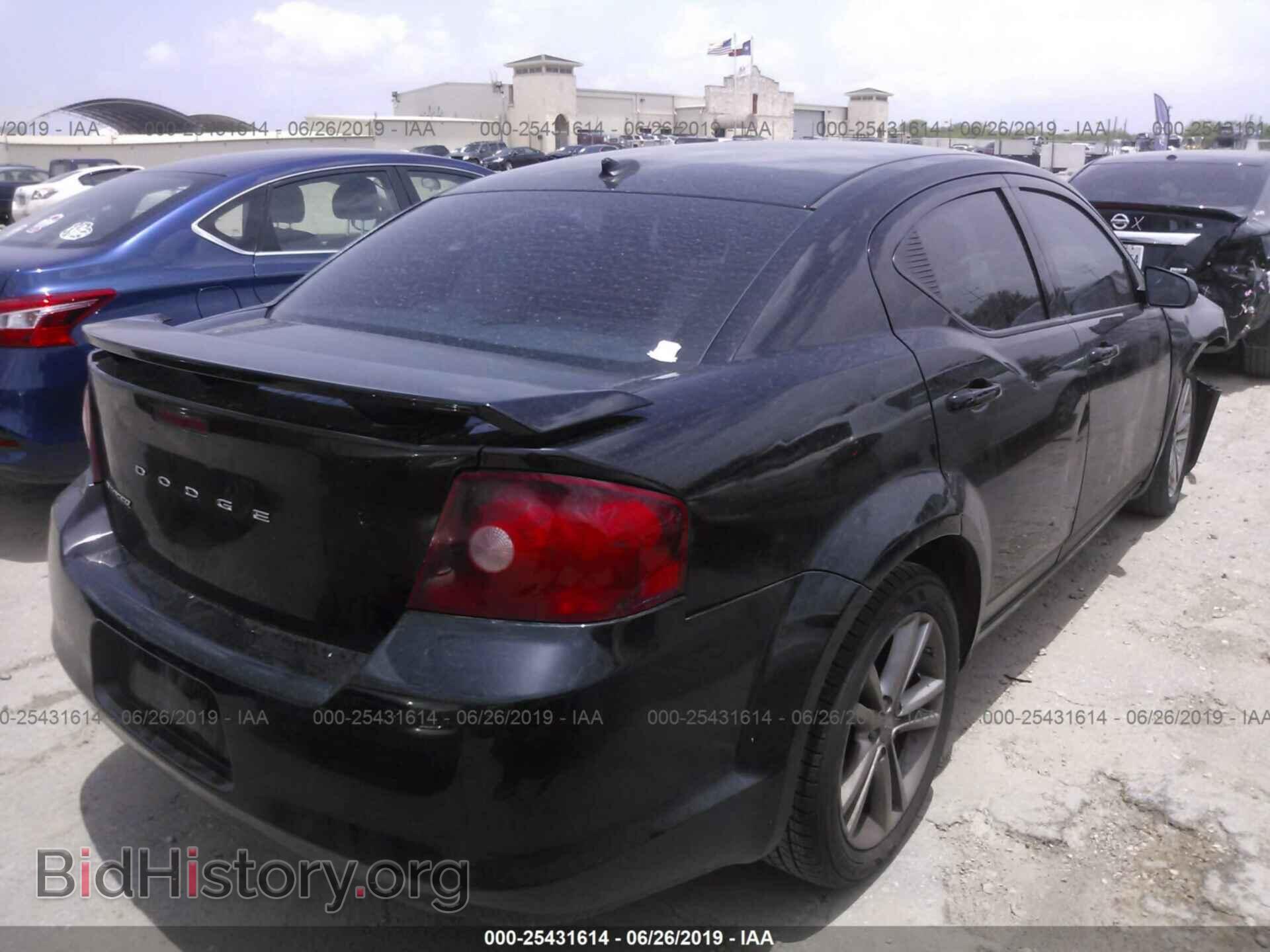 2012 DODGE AVENGER - VIN: 1C3CDZAG7CN313639 - Фото 4
