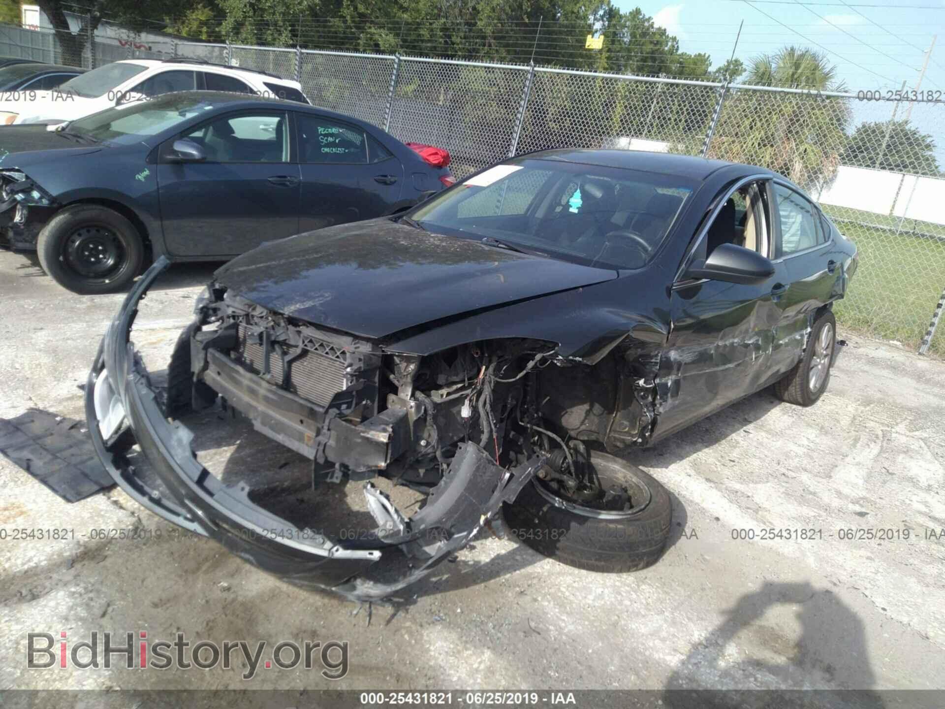 2012 MAZDA 6 - VIN: 1YVHZ8DH8C5M13387 - Фото 2