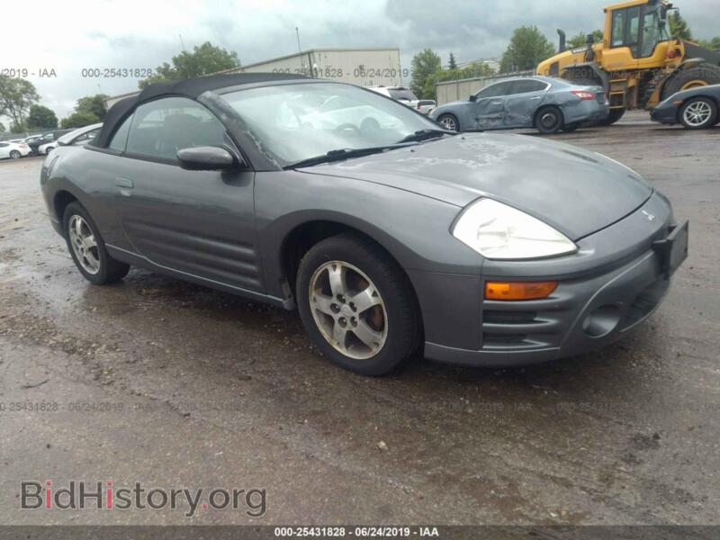 2003 Mitsubishi ECLIPSE Spyder GS (VIN 4A3AE45G53E162942) — photo 1 of 10, IAAI