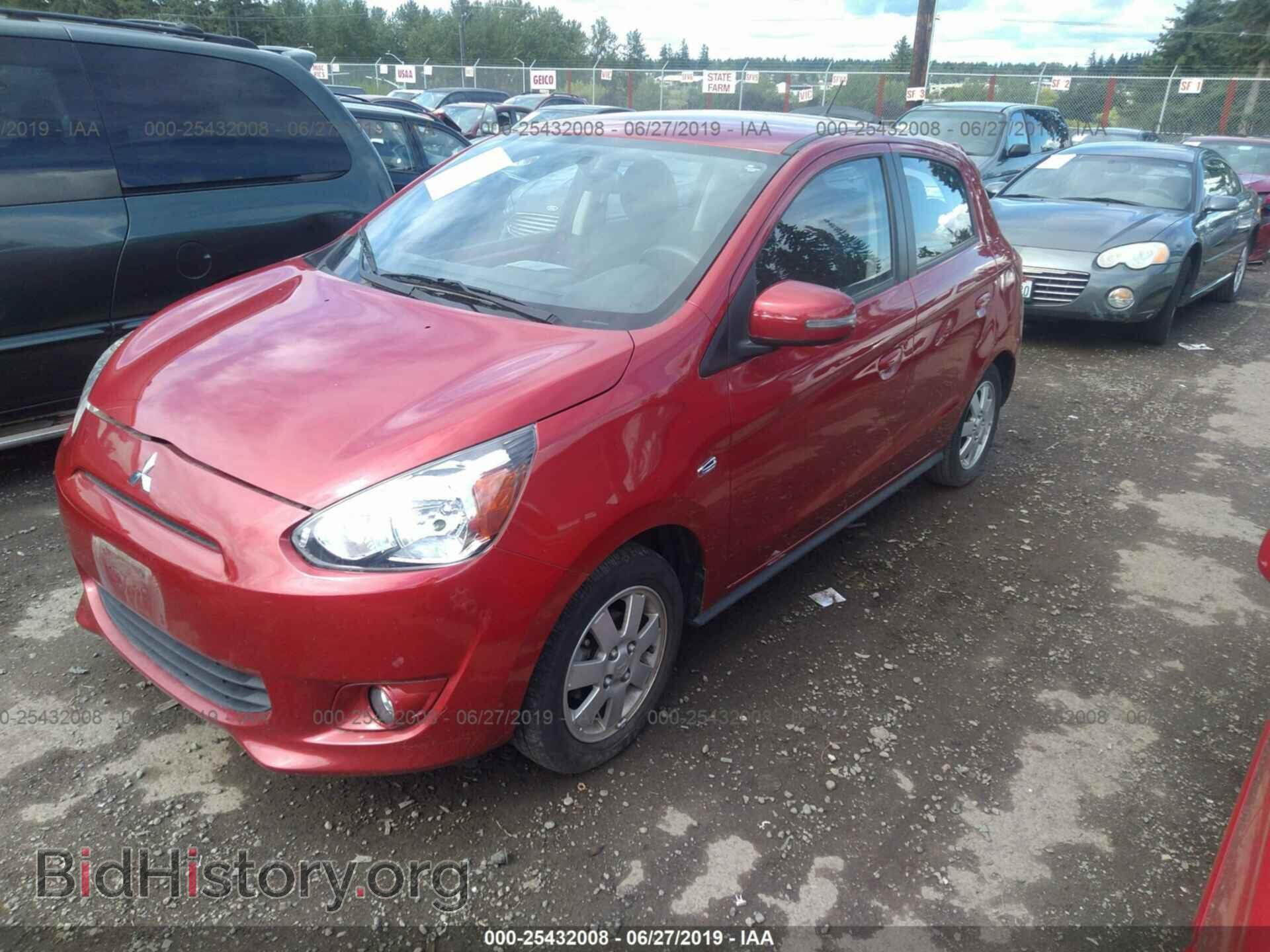 2015 MITSUBISHI MIRAGE - VIN: ML32A4HJ5FH052702 - Фото 2