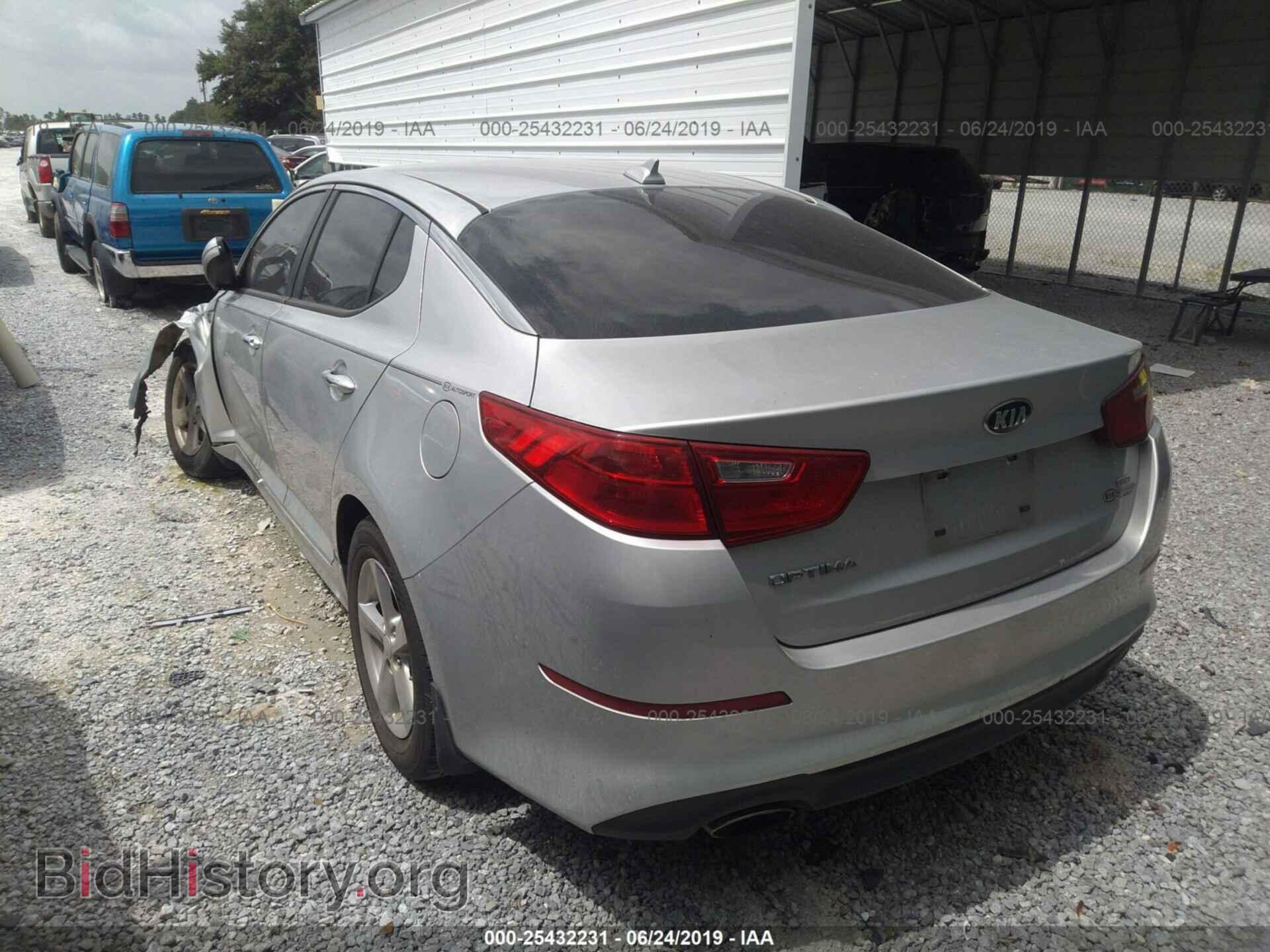 2014 KIA OPTIMA - VIN: KNAGM4A76E5517400 - Фото 3