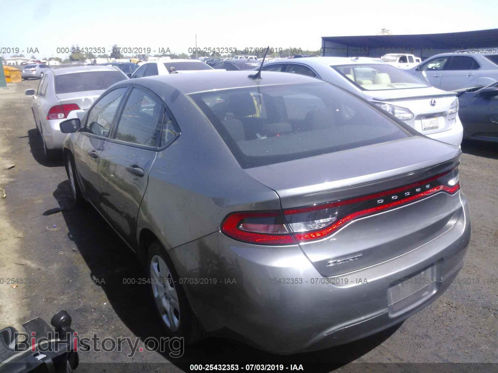 2013 DODGE DART - VIN: 1C3CDFAA8DD335926 - Фото 3