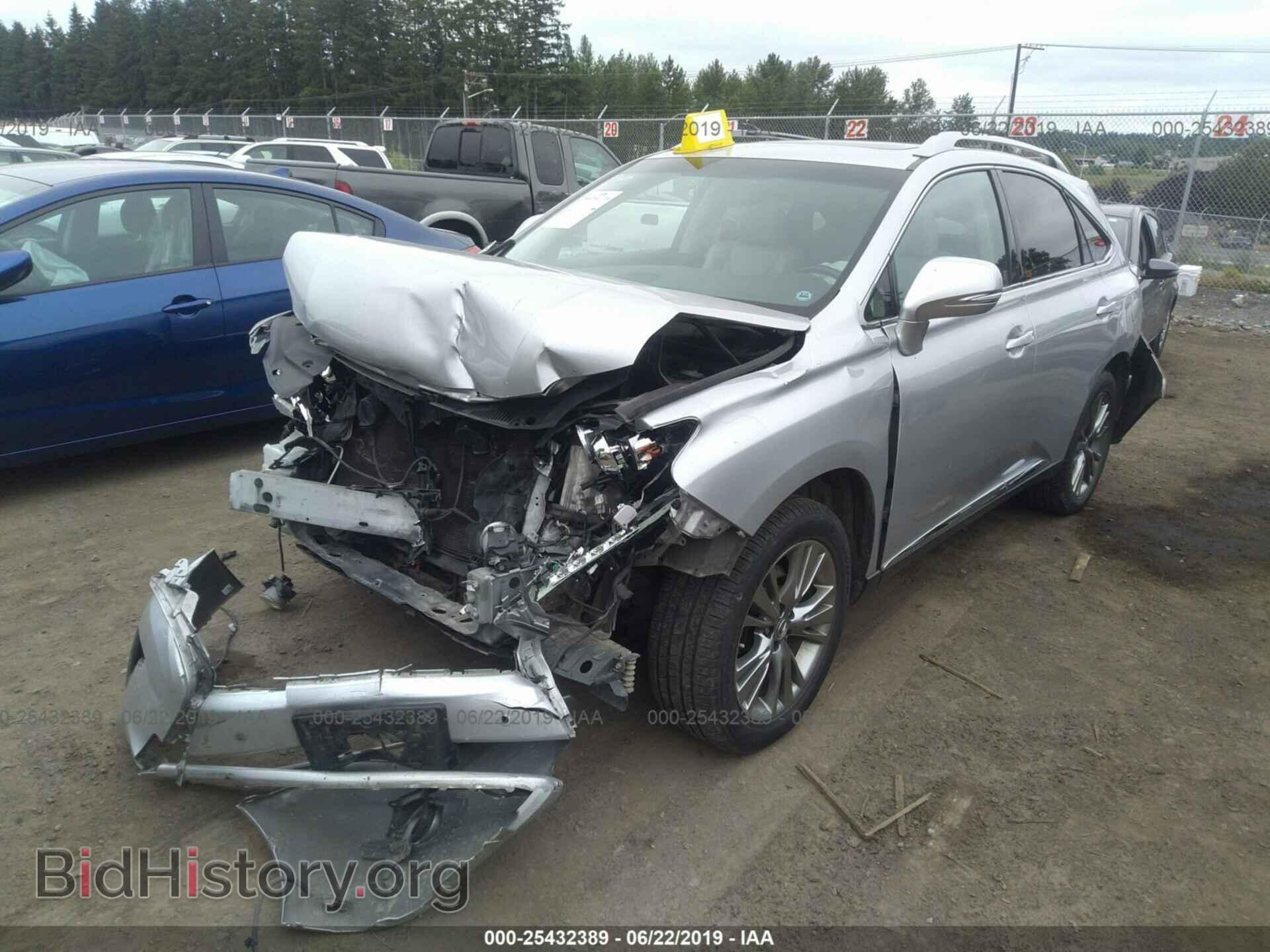 2014 LEXUS RX - VIN: JTJBK1BA4E2040220 - Фото 2