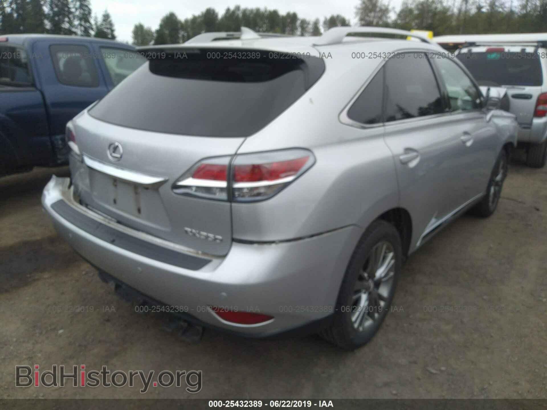 2014 LEXUS RX - VIN: JTJBK1BA4E2040220 - Фото 4