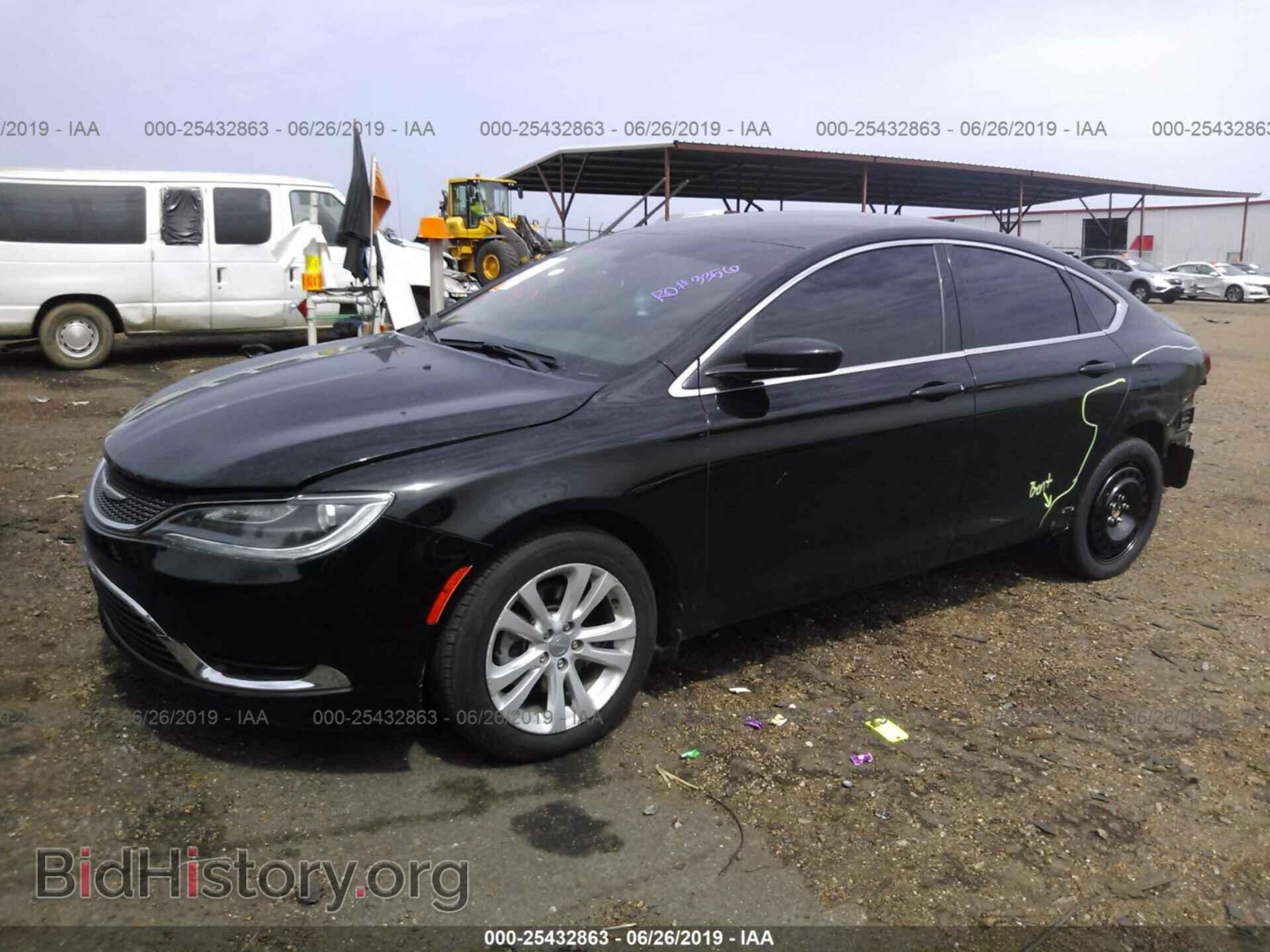 2016 CHRYSLER 200 - VIN: 1C3CCCAB0GN182337 - Фото 2