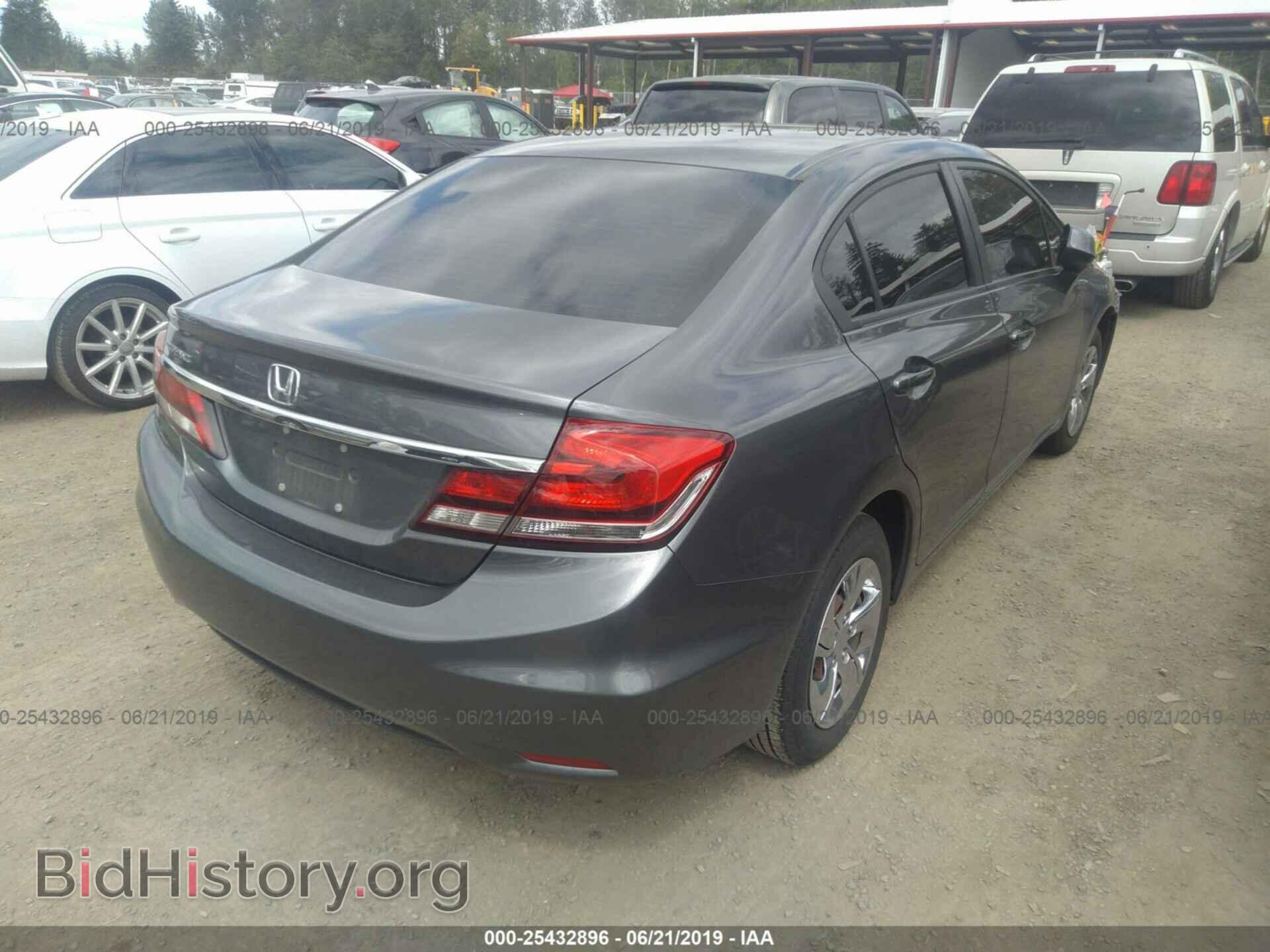 2013 HONDA CIVIC - VIN: 19XFB2F59DE285930 - Фото 4