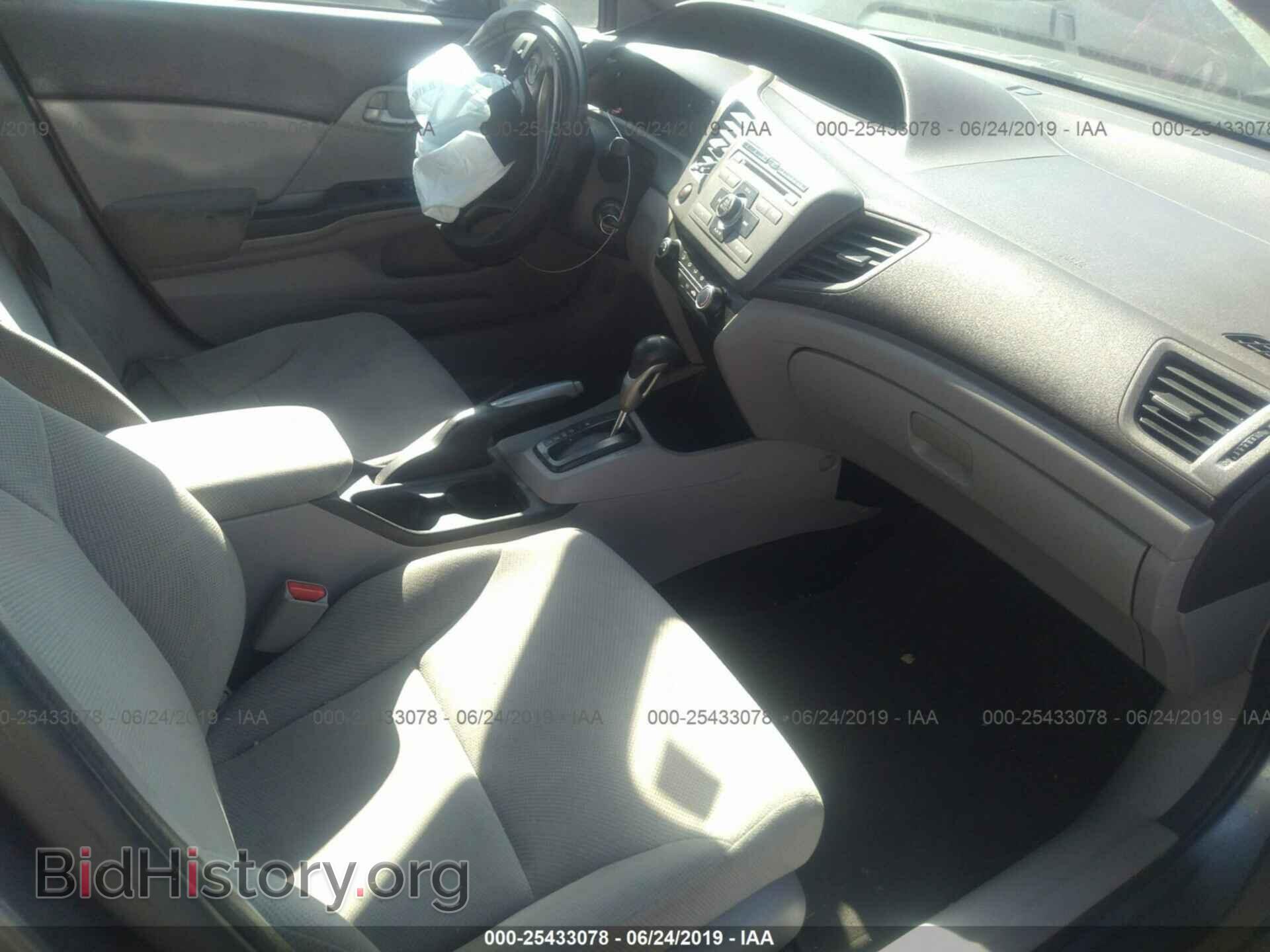2012 HONDA CIVIC - VIN: 2HGFB2F50CH301355 - Фото 5