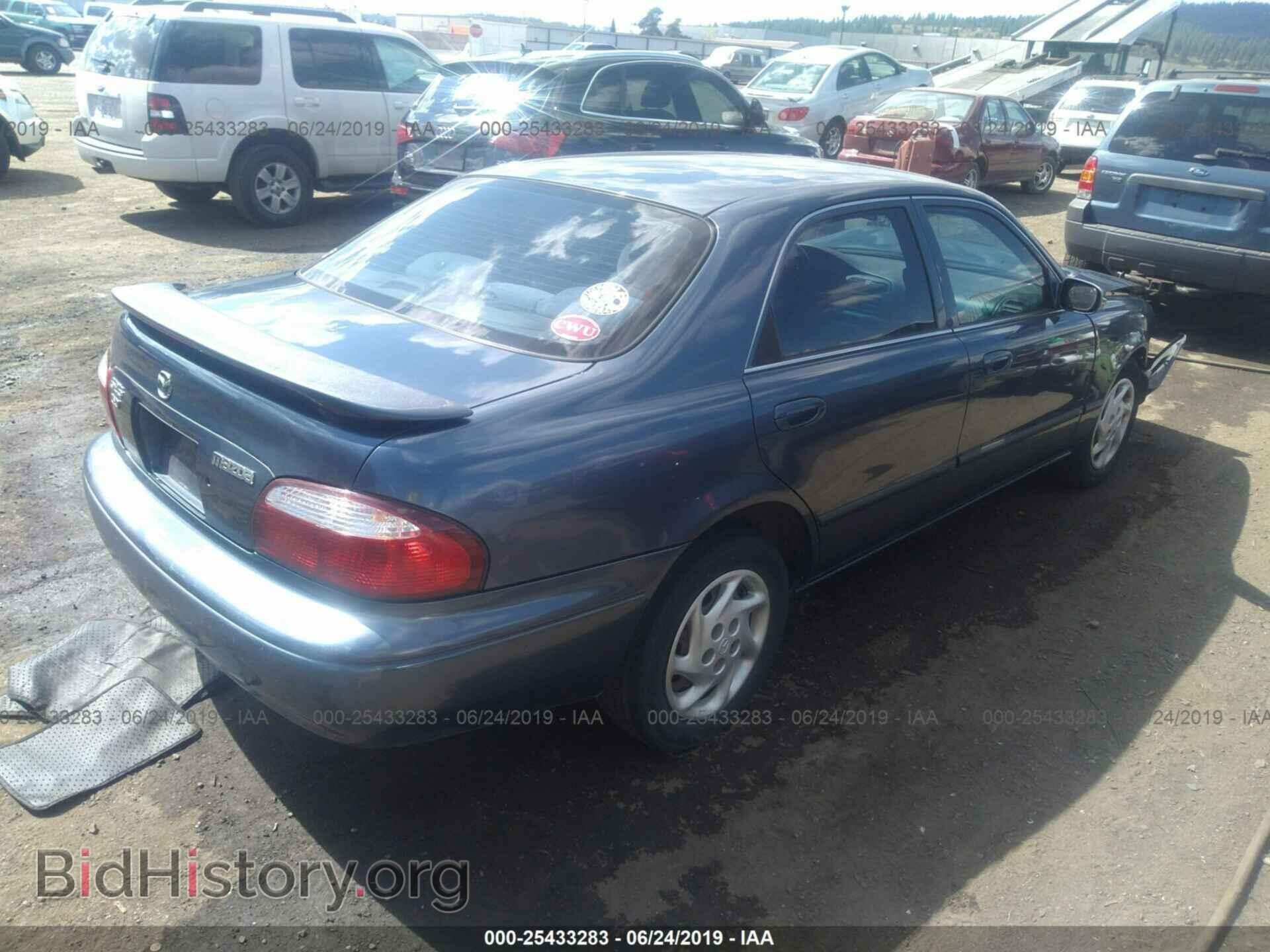 2001 MAZDA 626 - VIN: 1YVGF22C815211767 - Фото 4