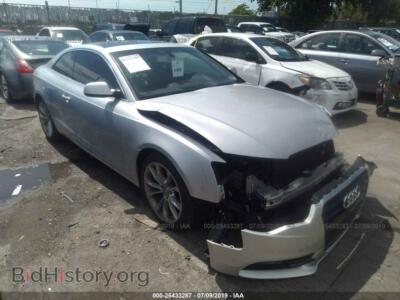 2013 Audi A5, gray — VIN WAULFAFR3DA002118, IAAI