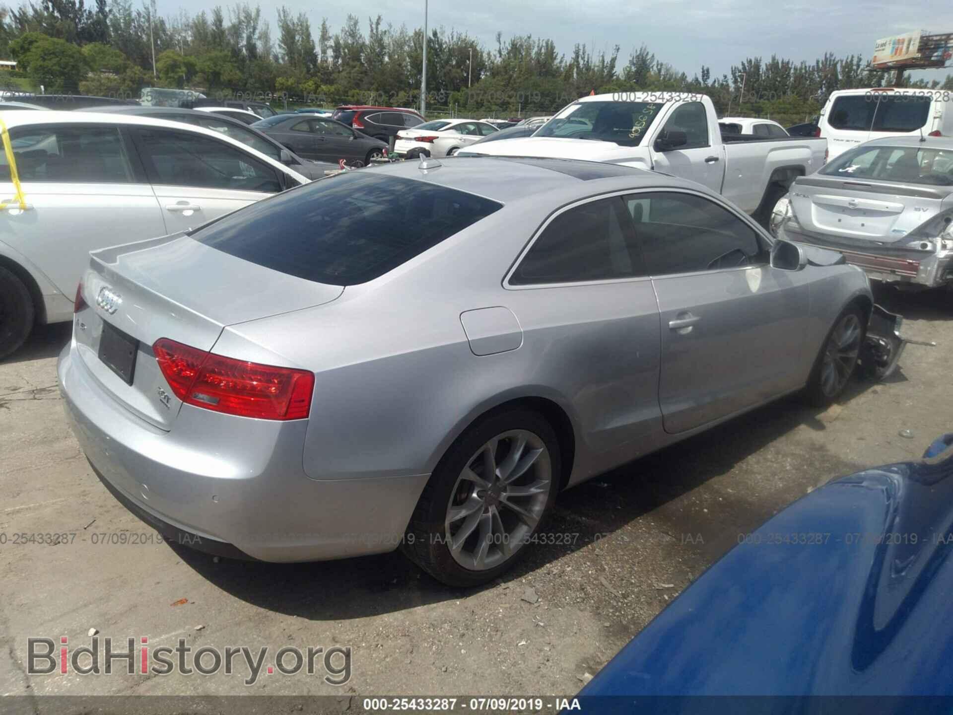 2013 AUDI A5 - VIN: WAULFAFR3DA002118 - Фото 4