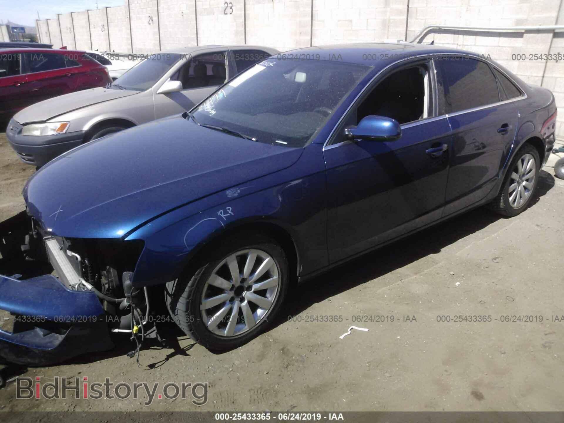 2013 AUDI A4 - VIN: WAUAFAFL2DN022615 - Фото 2