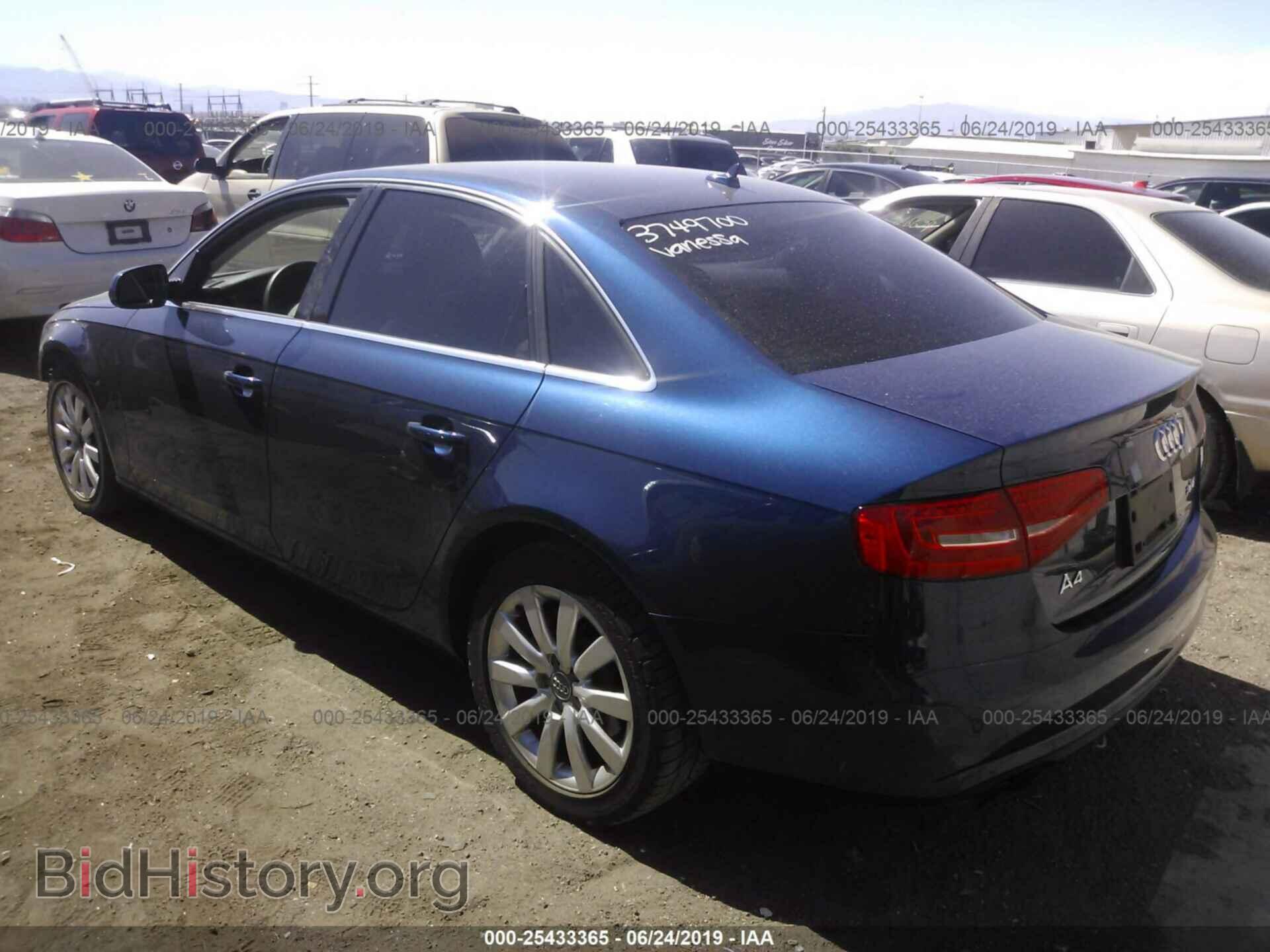 2013 AUDI A4 - VIN: WAUAFAFL2DN022615 - Фото 3