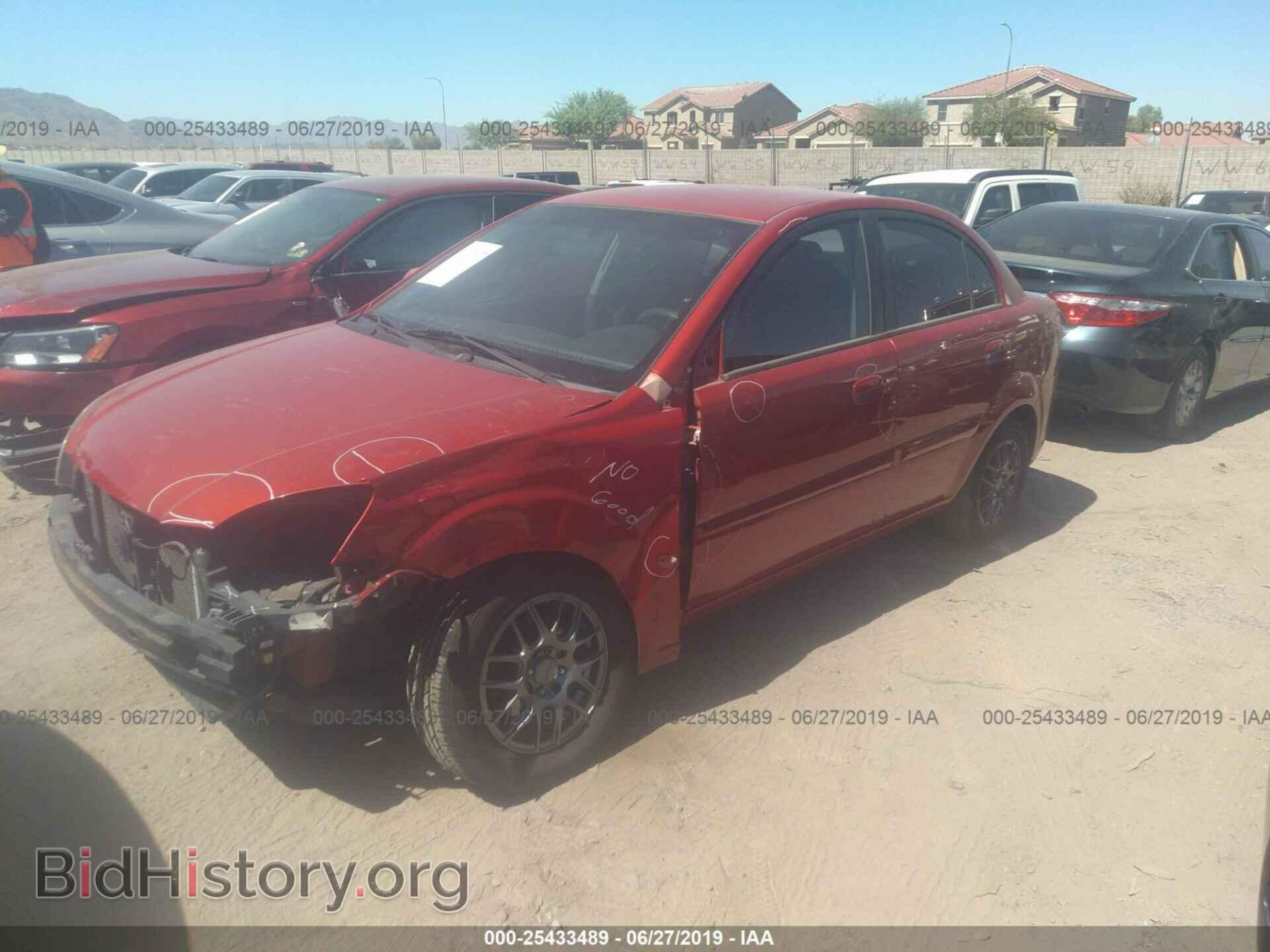 2011 KIA RIO - VIN: KNADH4A34B6944729 - Фото 2