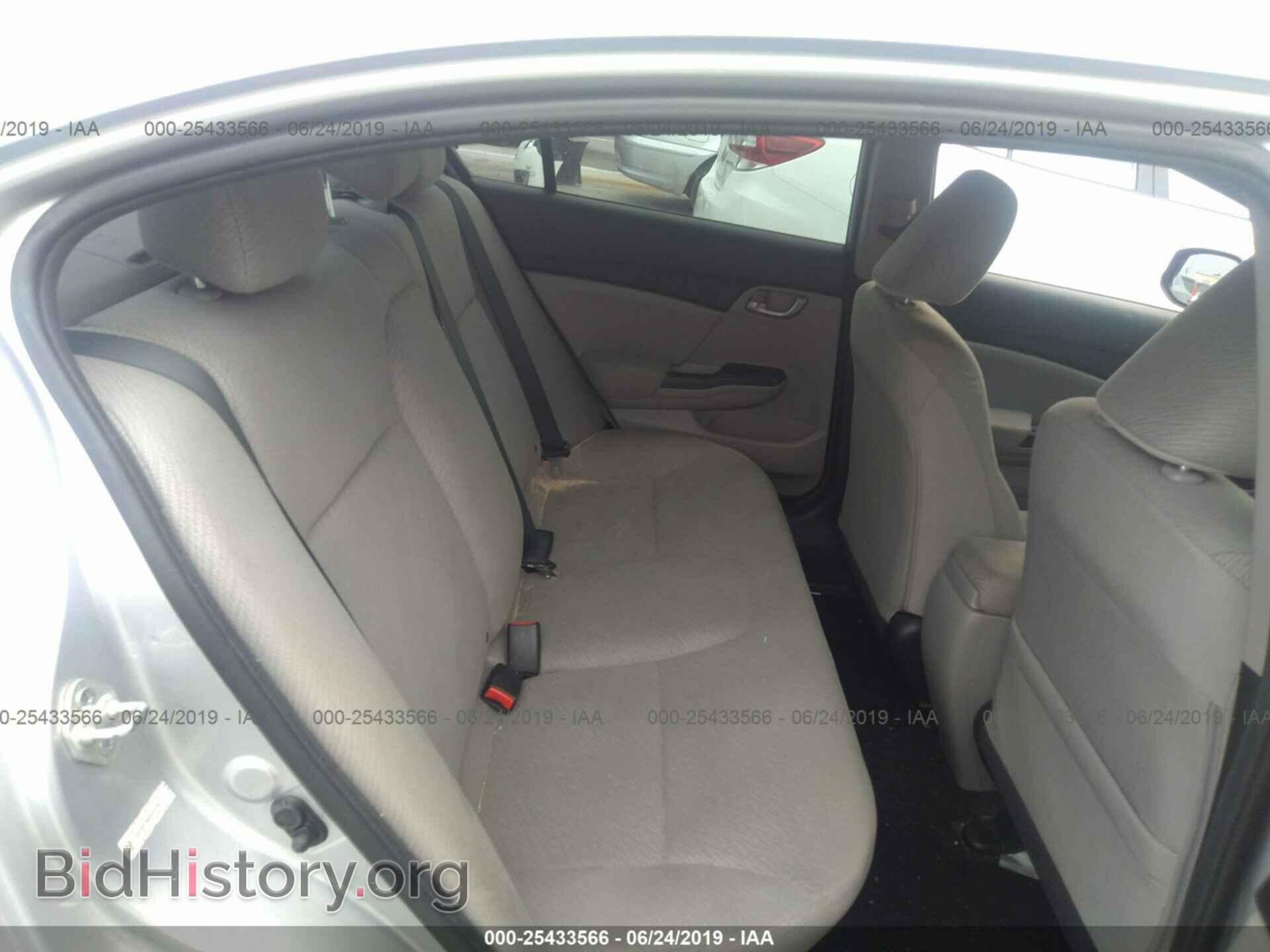 2013 HONDA CIVIC - VIN: 19XFB2F56DE045184 - Photo 8