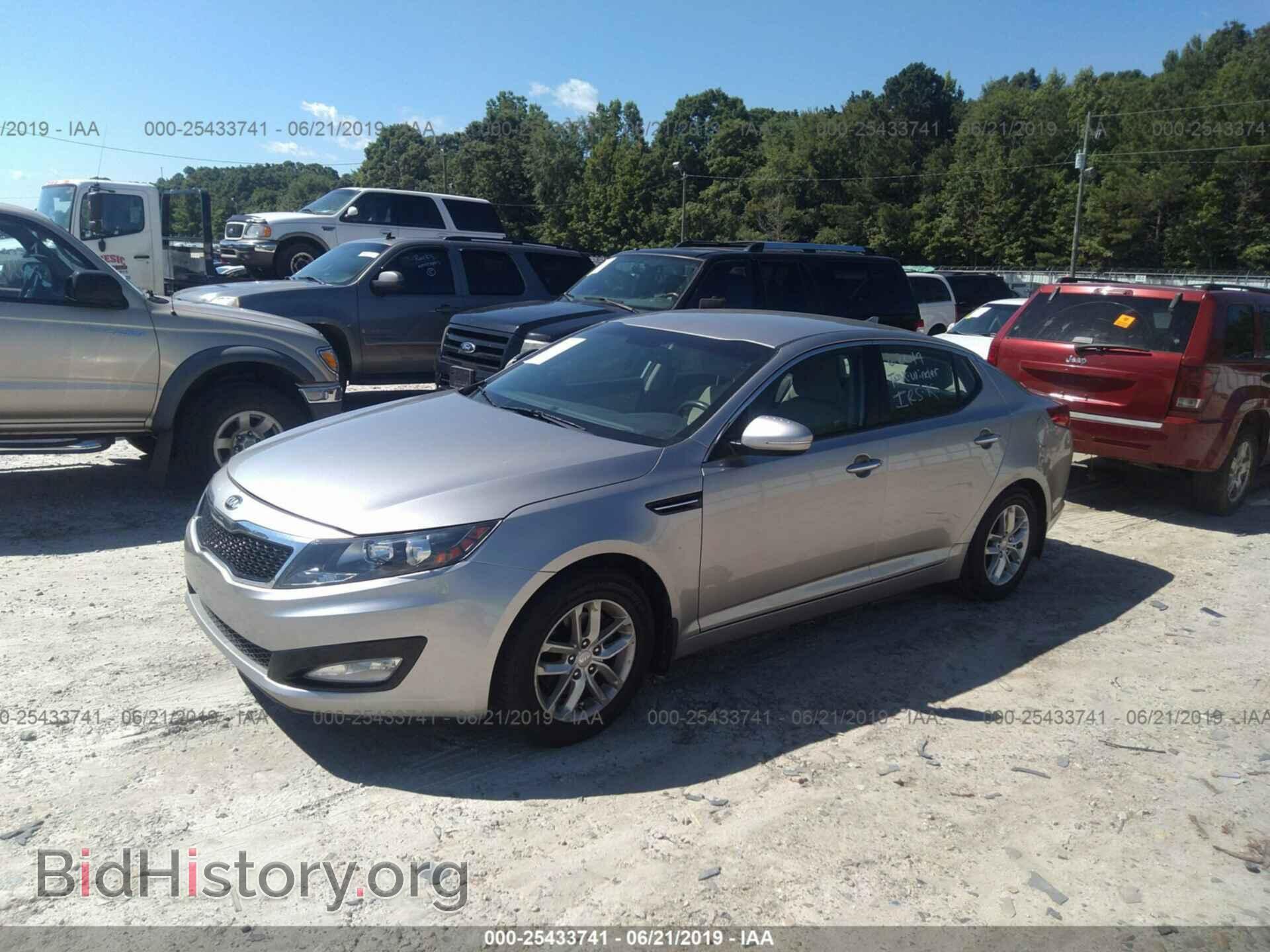 2013 KIA OPTIMA - VIN: KNAGM4A74D5374364 - Фото 2