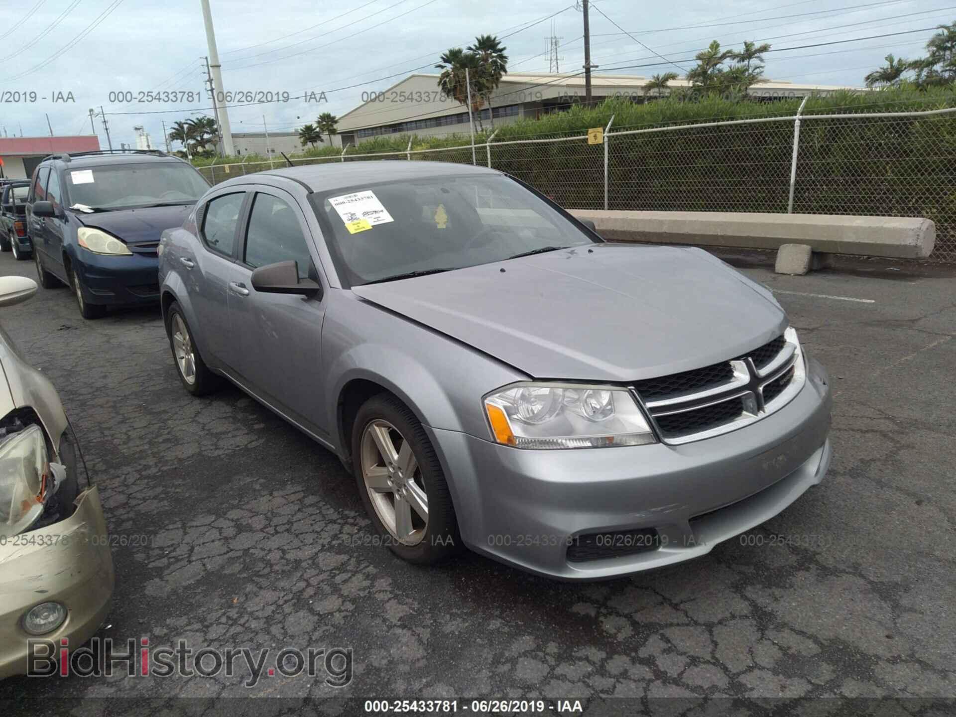 Фотография 1C3CDZAB0DN664852 - DODGE AVENGER 2013