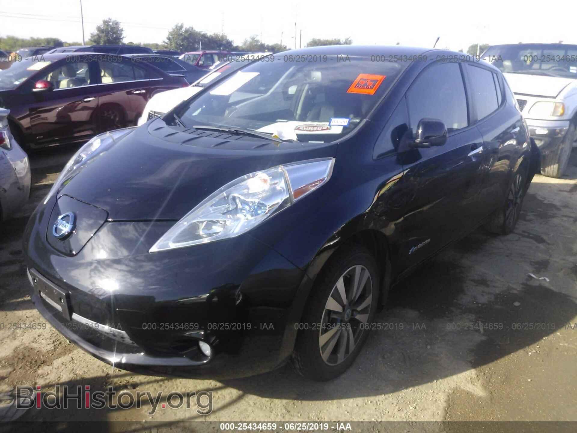 2013 NISSAN LEAF - VIN: 1N4AZ0CP9DC410471 - Фото 2